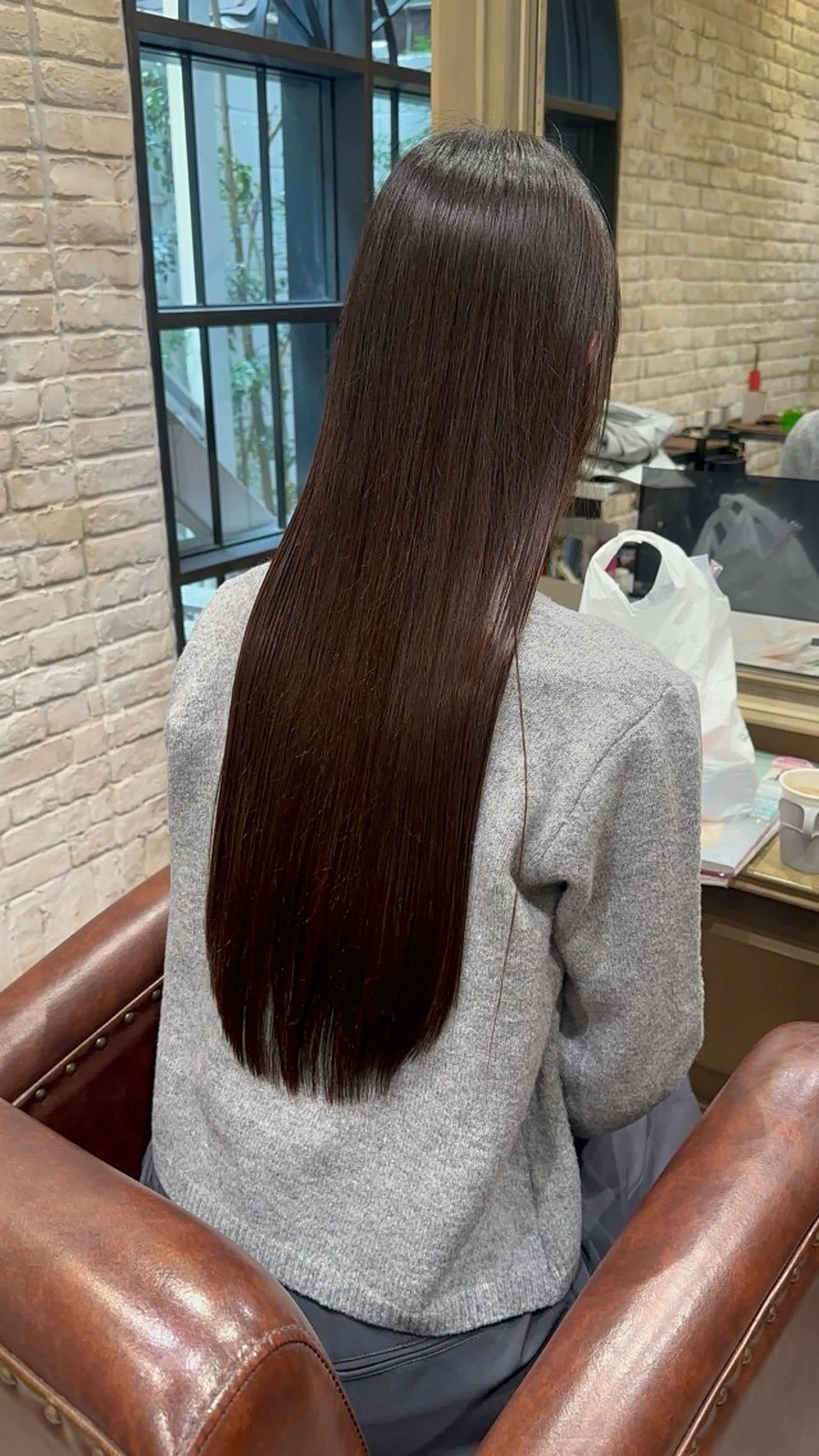 ロング 福島 立也のヘアスタイル