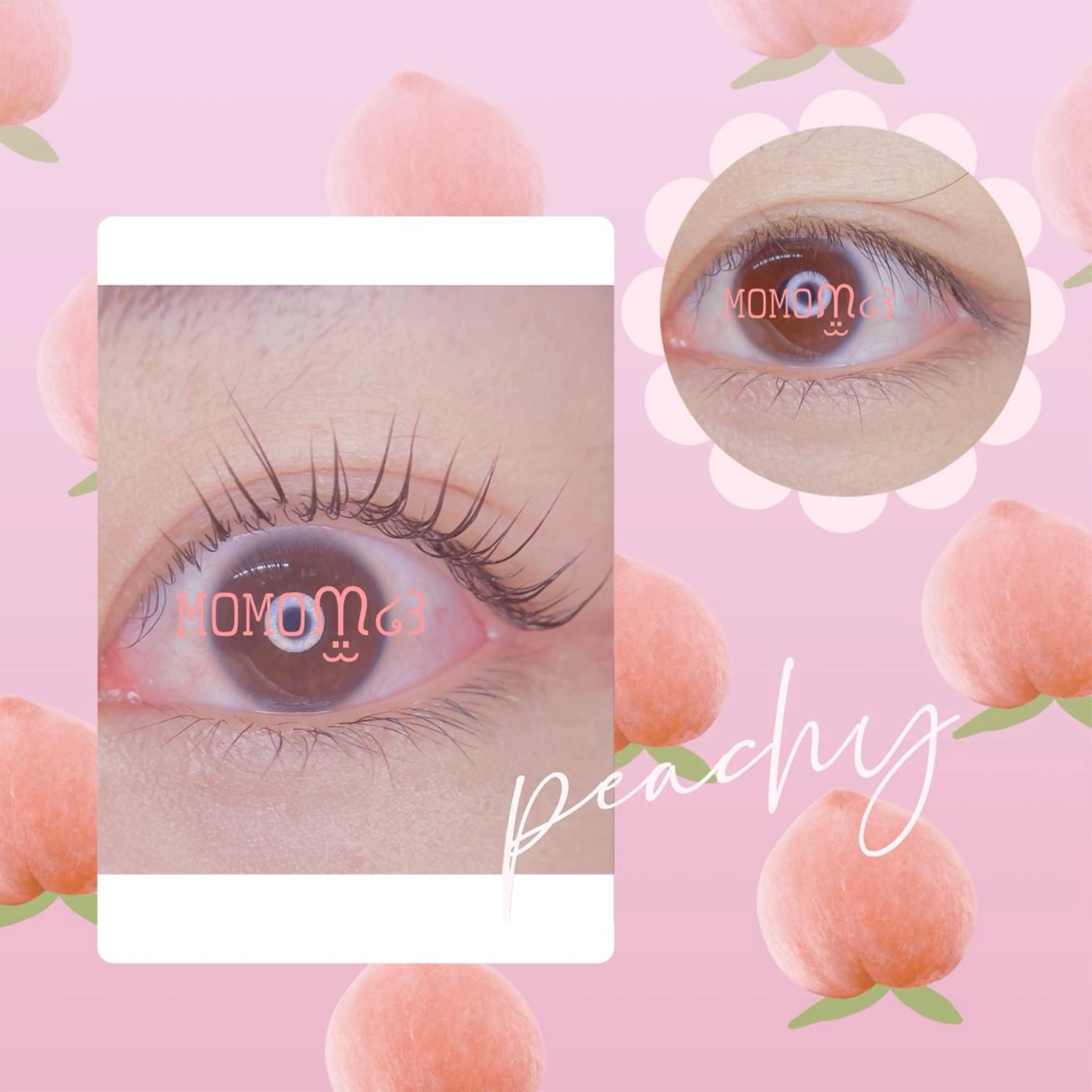 マツエク・マツパ フラットラッシュ ナチュラル パリジェンヌラッシュリフト 下まつげエクステ 一重×まつ毛パーマ モテデザインのプロ モモ🍑のマツエク・マツパデザイン