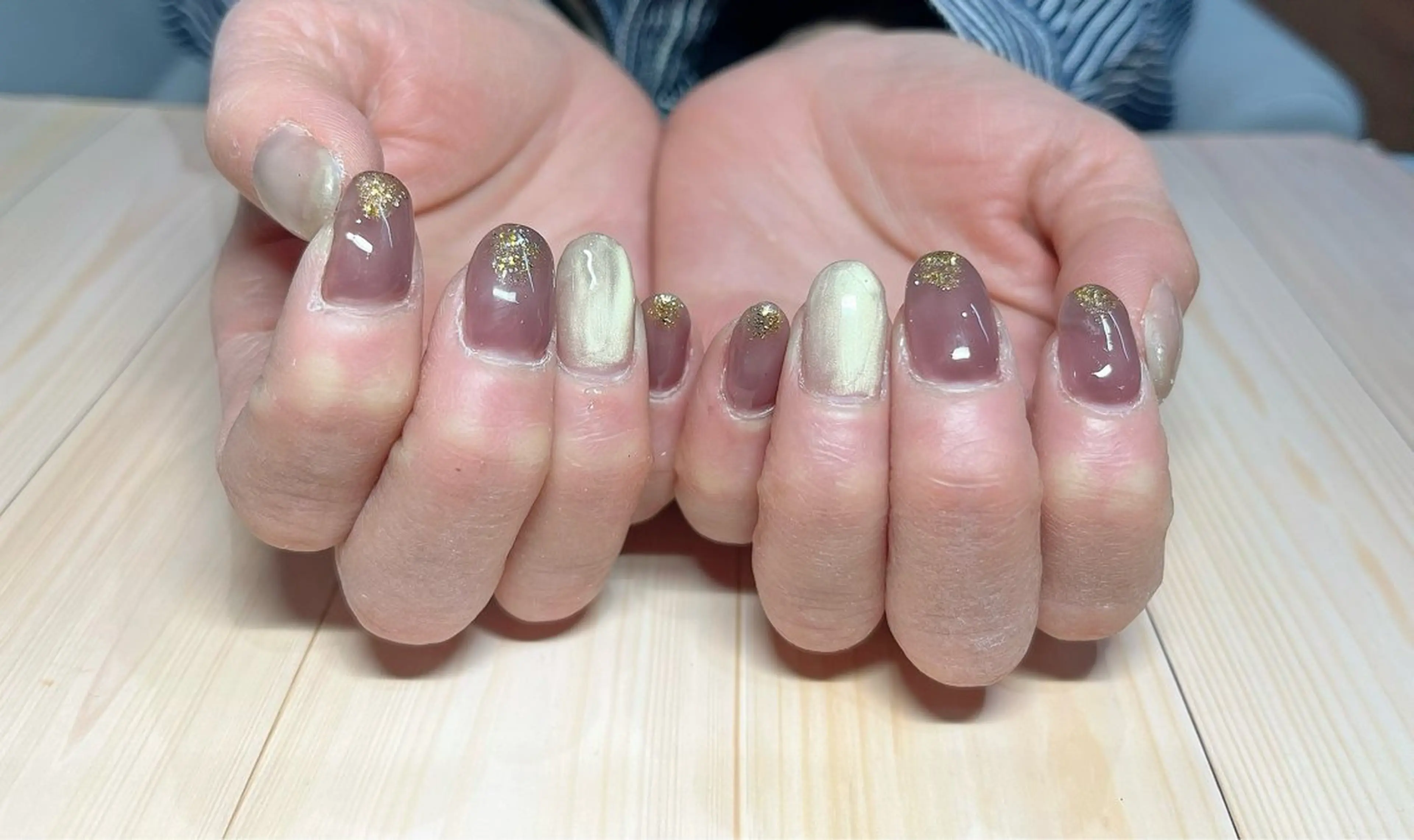 ネイル マグネットネイル ハンドネイル Nail ecxia ／Reikaのネイルデザイン