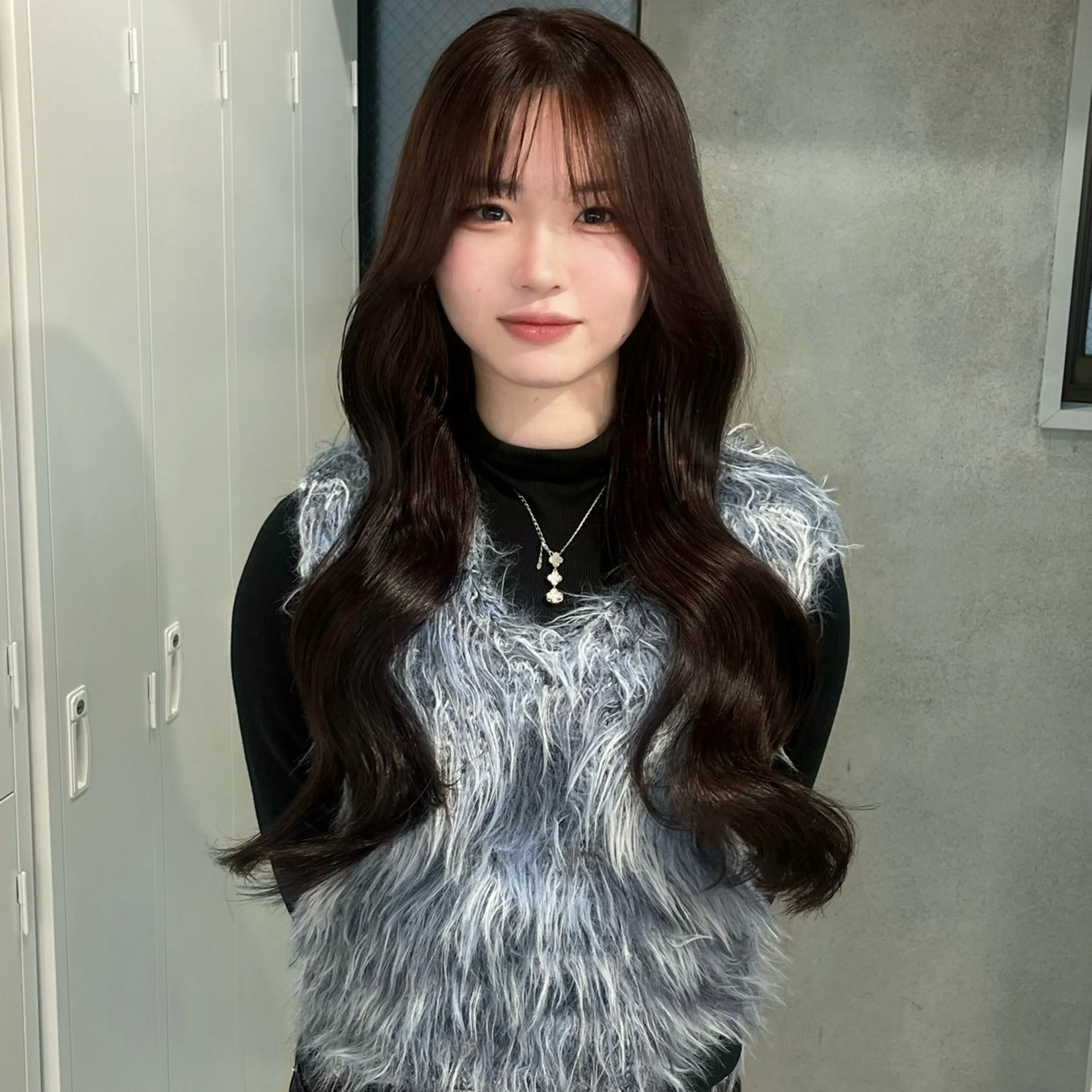 ワンカラー➕前髪顔周りカット➕4steptreatment⸝꙳.⋆の写真