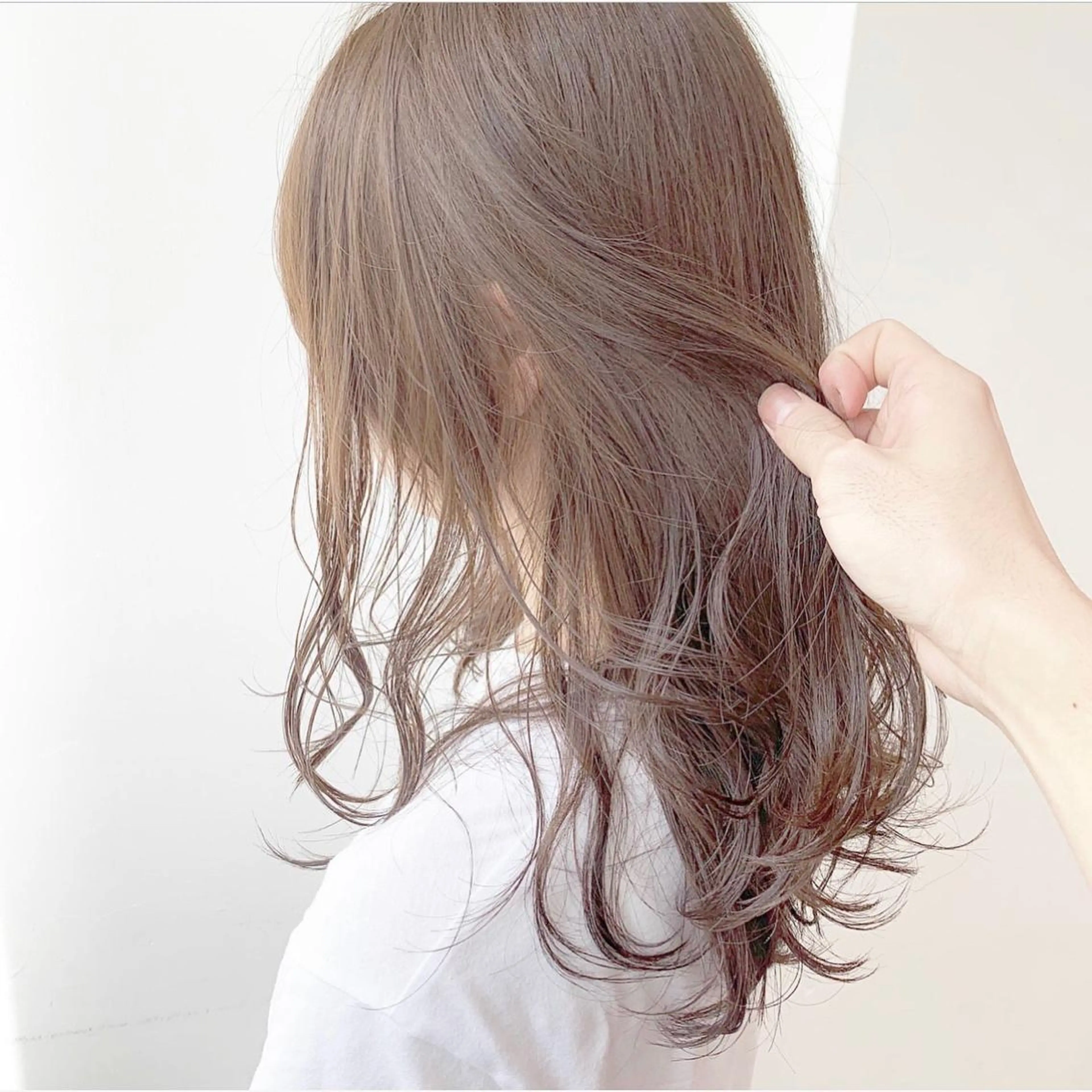 ミディアム カラー パーマ ヘアアレンジ メンズ キッズ ネイル マツエク・マツパ ヘアカラー トリートメント ヘアセット ♡モテ髪/似合わせ♡ 透明感/JUICE♡のヘアスタイル