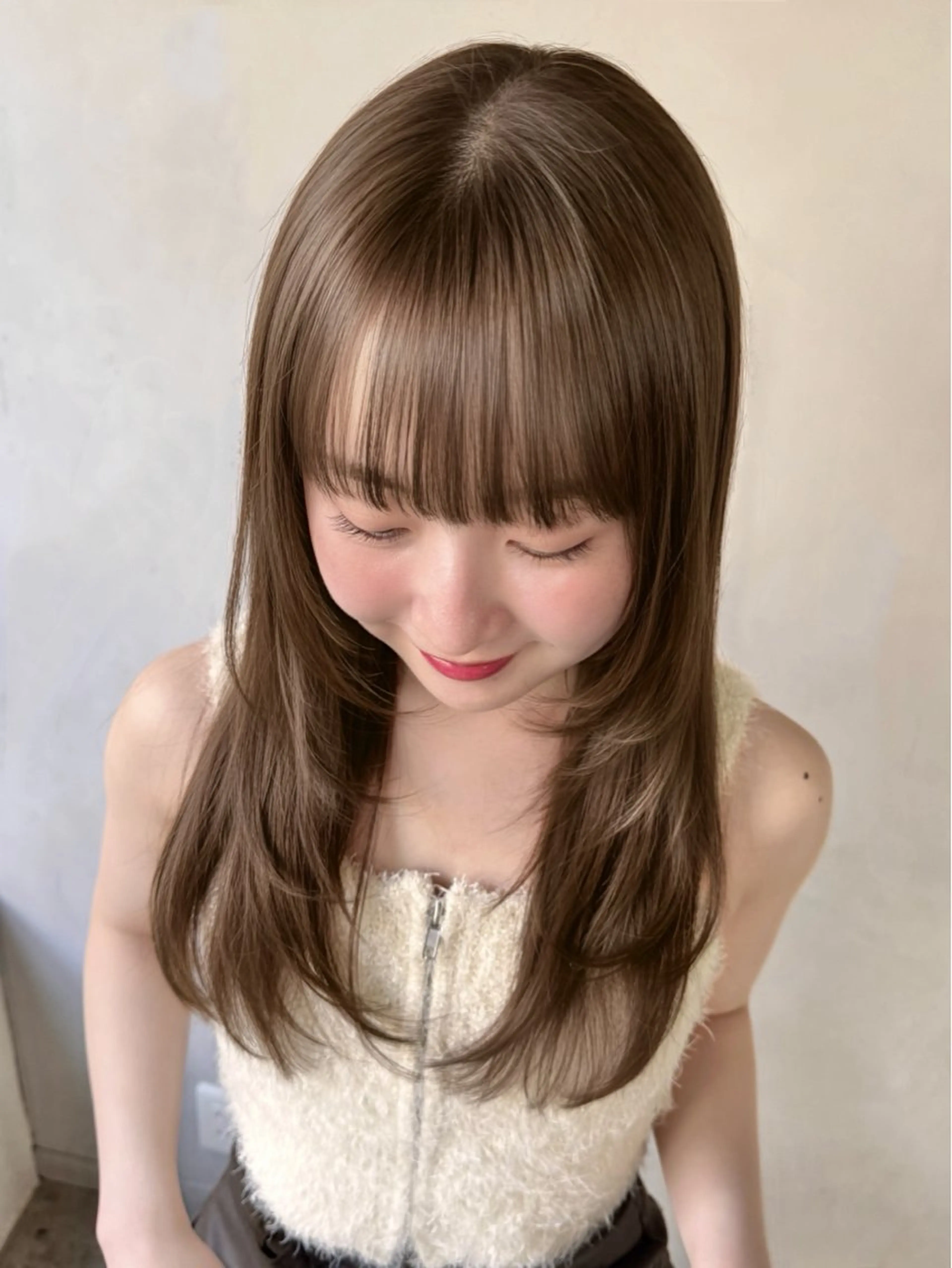 期間限定❣️🙌🏻【ご新規様💫1日１名様限定】🩵似合わせレイヤーカット+透明感カラー+トリートメントの写真