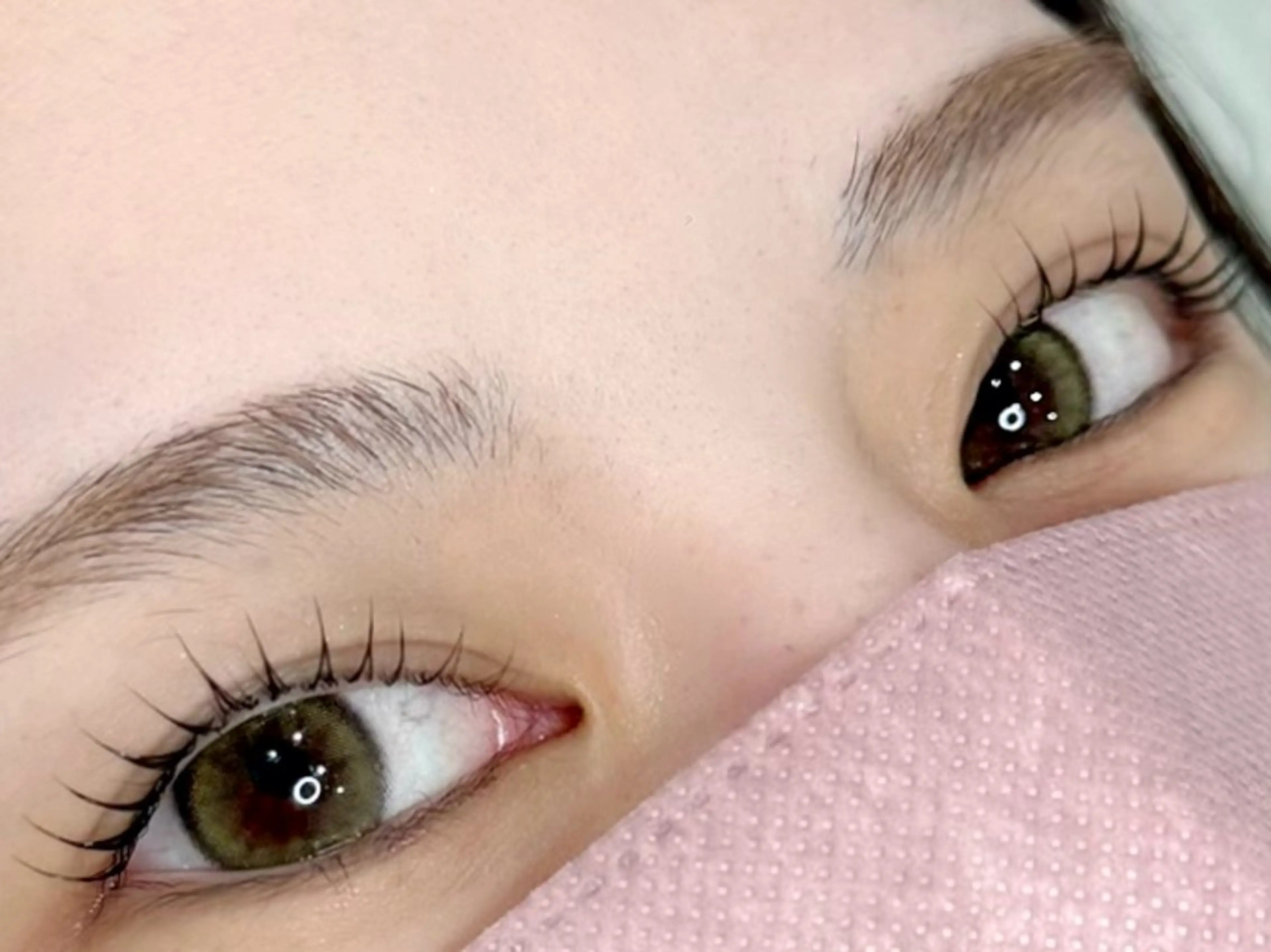 ブラックティント付🩶パリorまつげパーマの写真