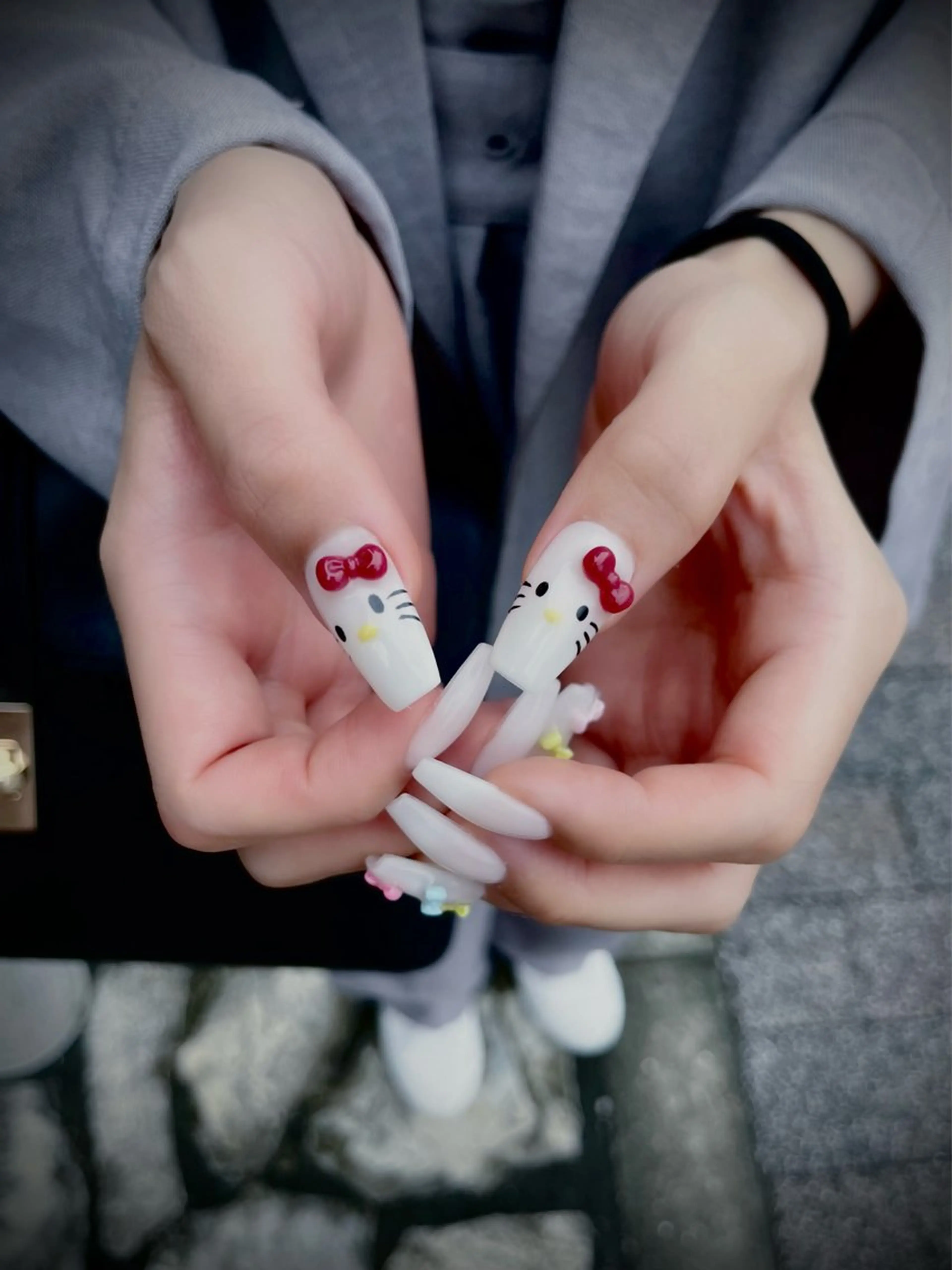 ネイル キラキラネイル マグネットネイル 持ち込み ワンカラーネイル スカルプネイル nine.🦋 YUKOのネイルデザイン