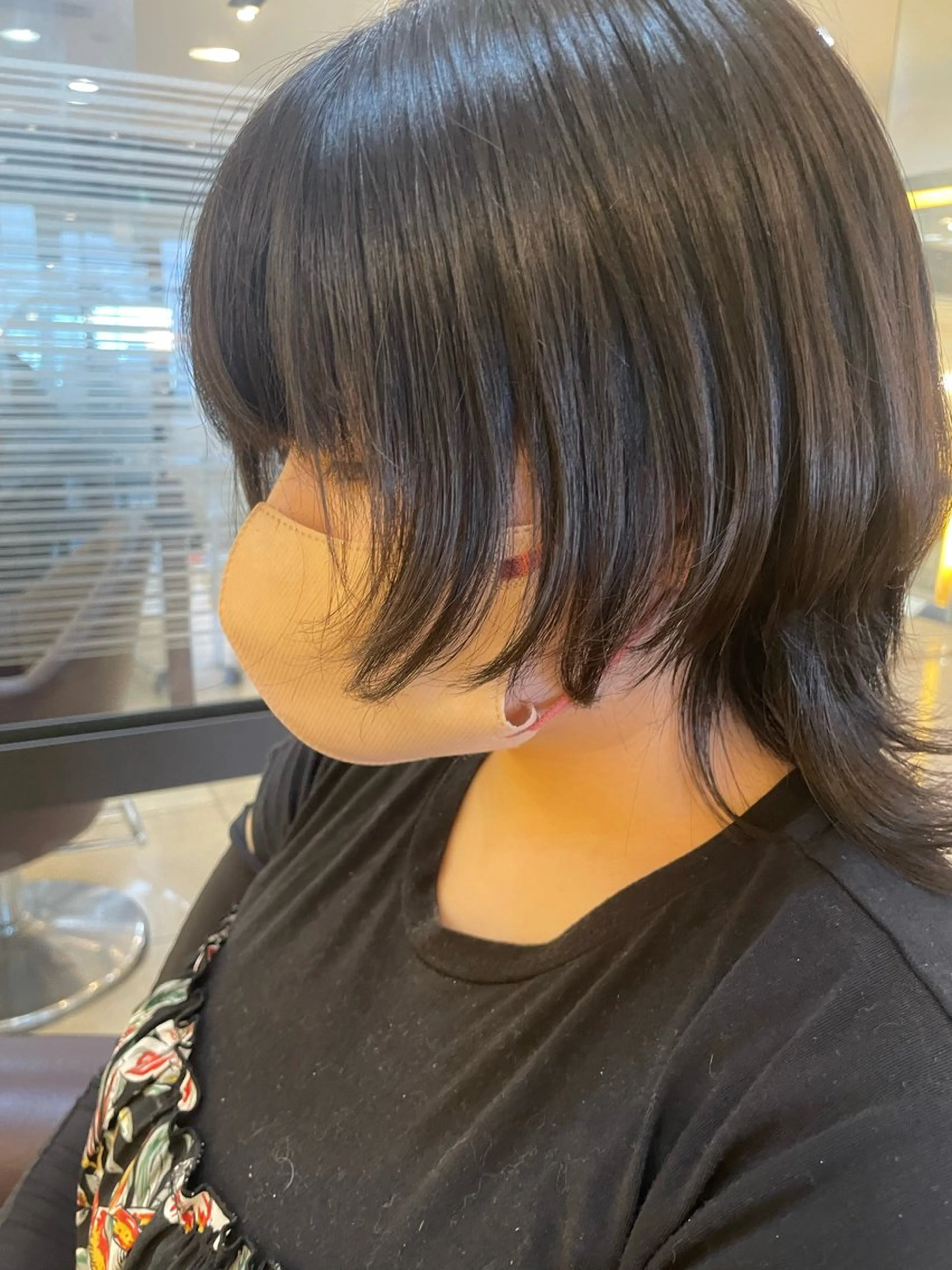 ミディアム 透明感/ハイトーン ／暖色カラー🍓のヘアスタイル