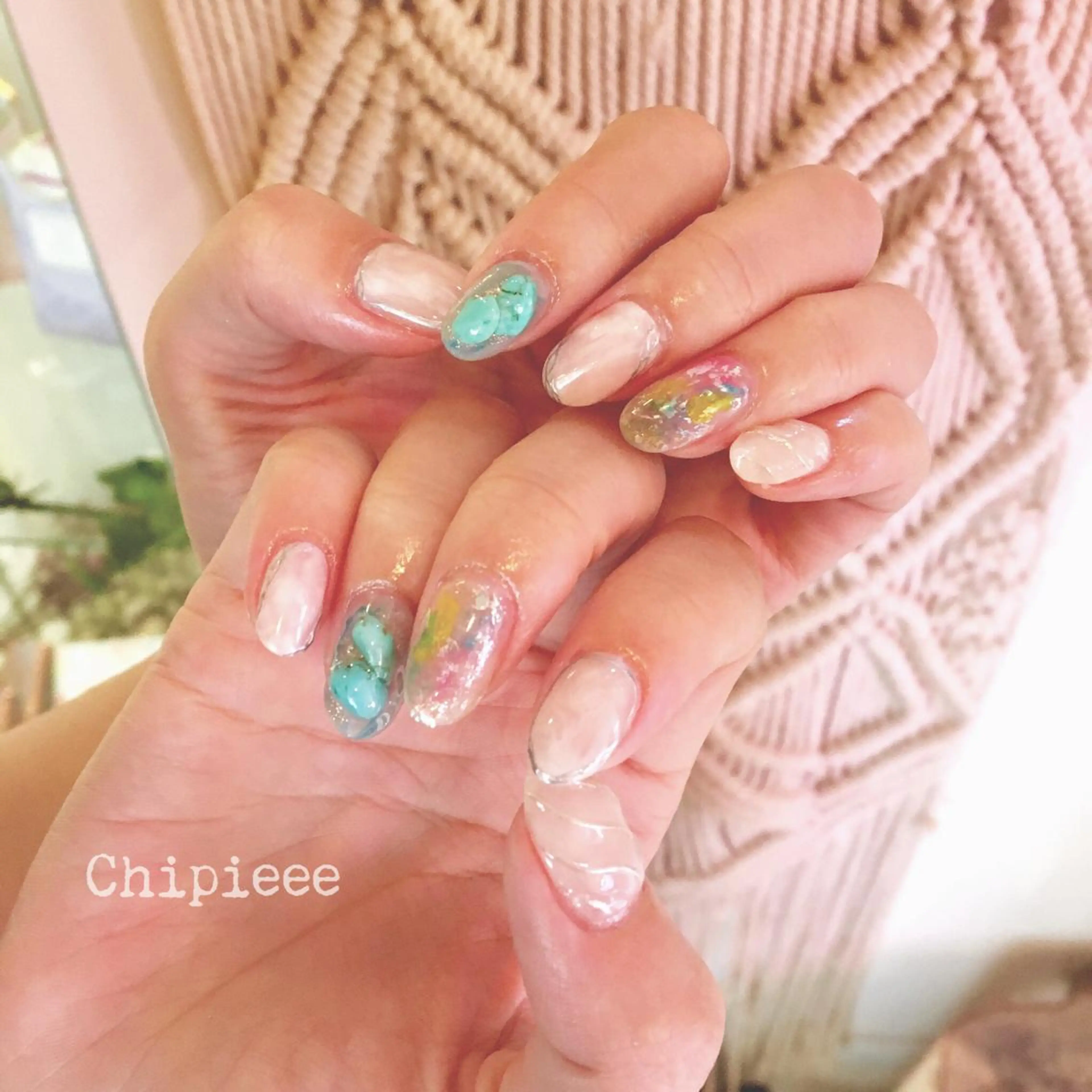 ネイル revia所属・ERI Nailistのネイルデザイン