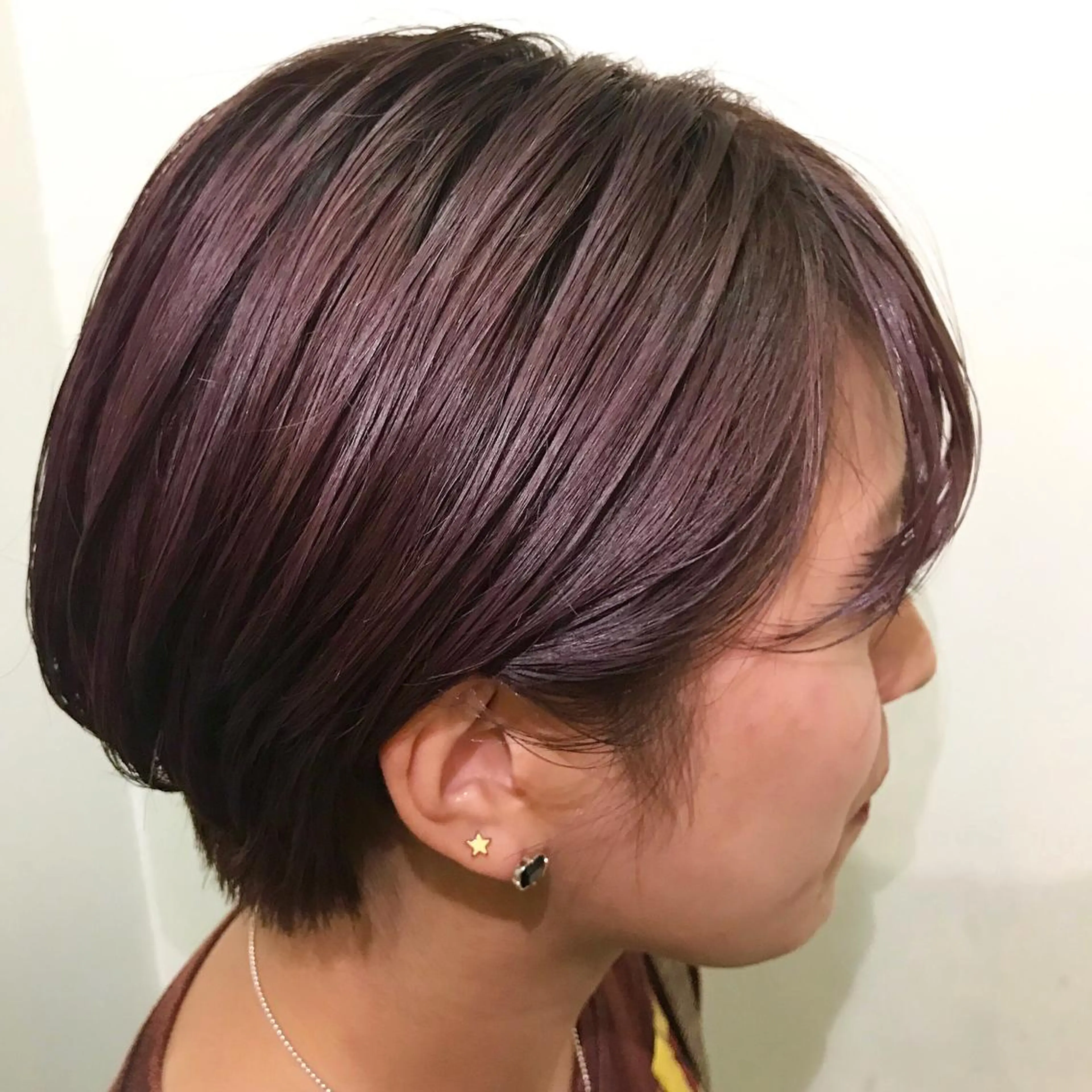 ショート カラー 美髪矯正/ハイトーン 🪸🩰ヒナコのヘアスタイル