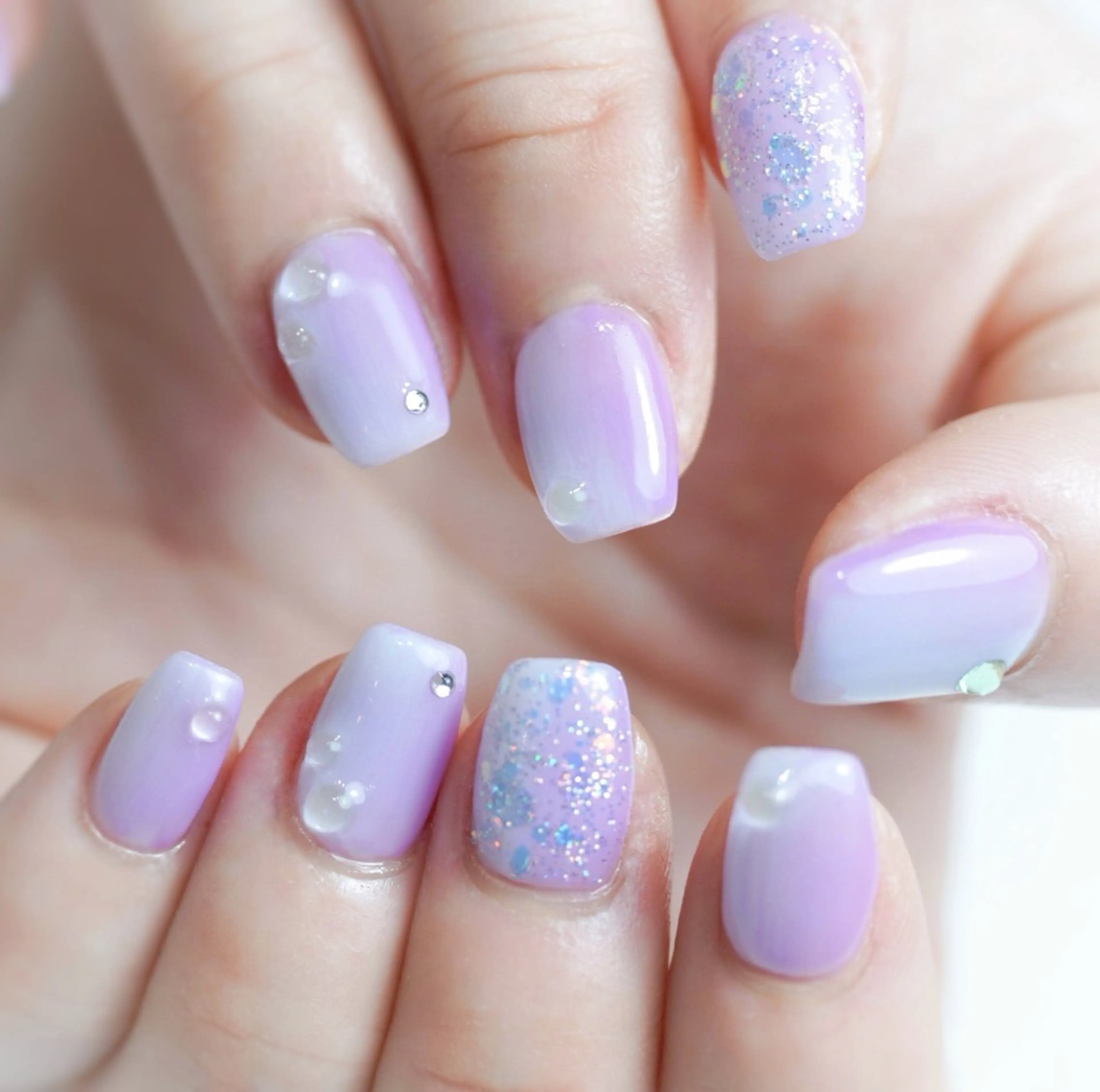ミディアム ハンドネイル Re nail所属・Re nailのネイルデザイン