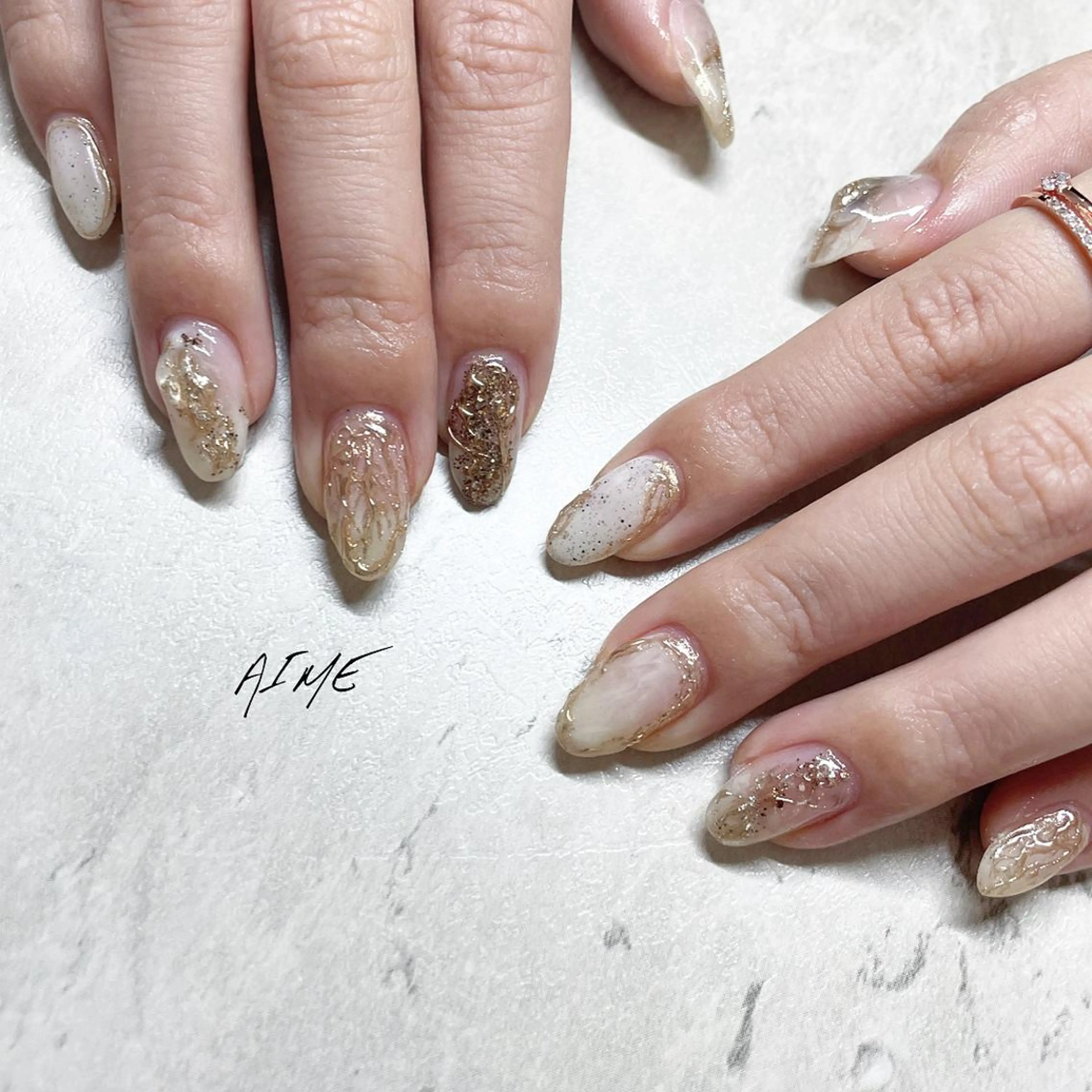 ネイル ハンドネイル AIME （momo）のネイルデザイン
