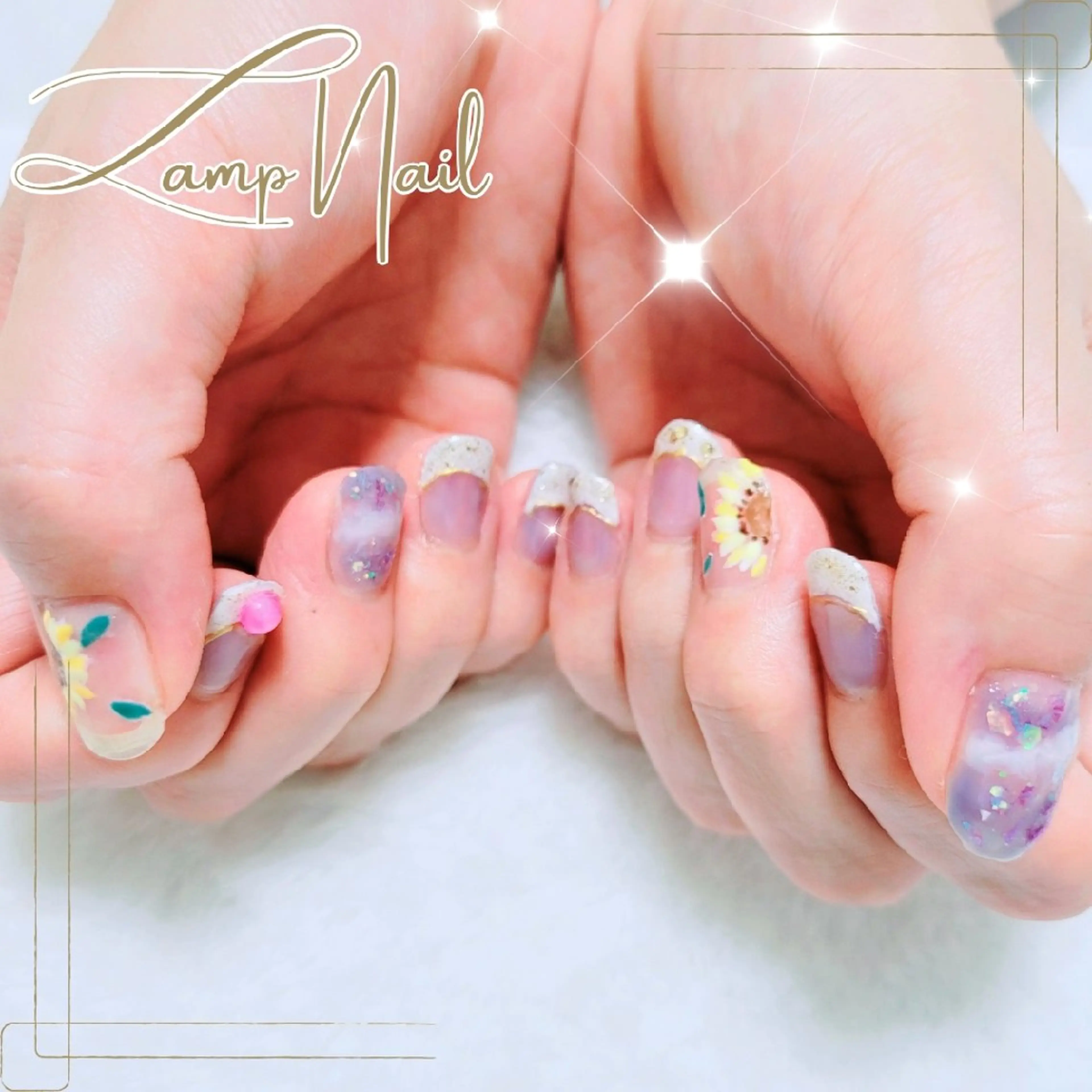 ネイル フットネイル Lamp Nailのネイルデザイン