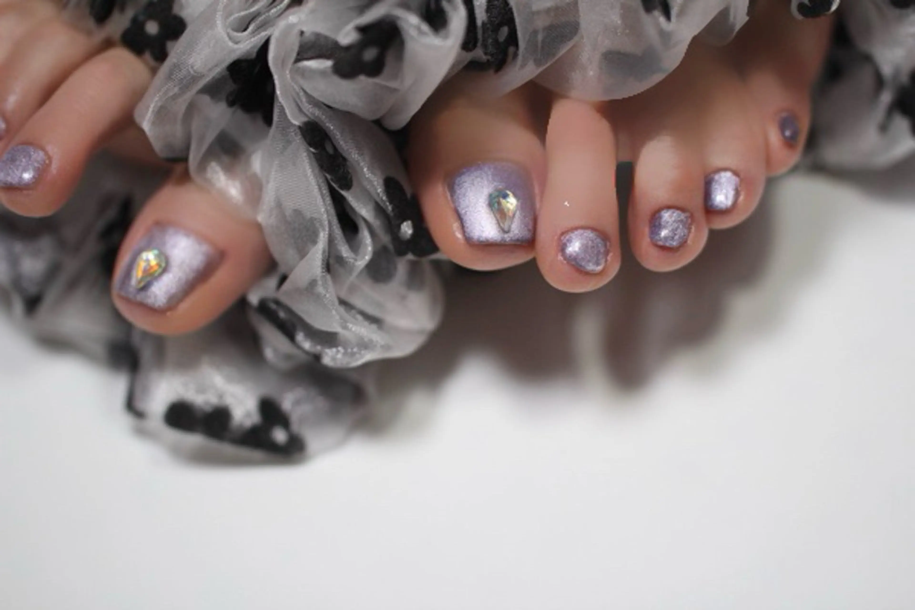 ネイル アートネイル フットネイル ジェルネイル マグネットネイル ママリンド　志村坂上店所属・しみ えんのネイルデザイン