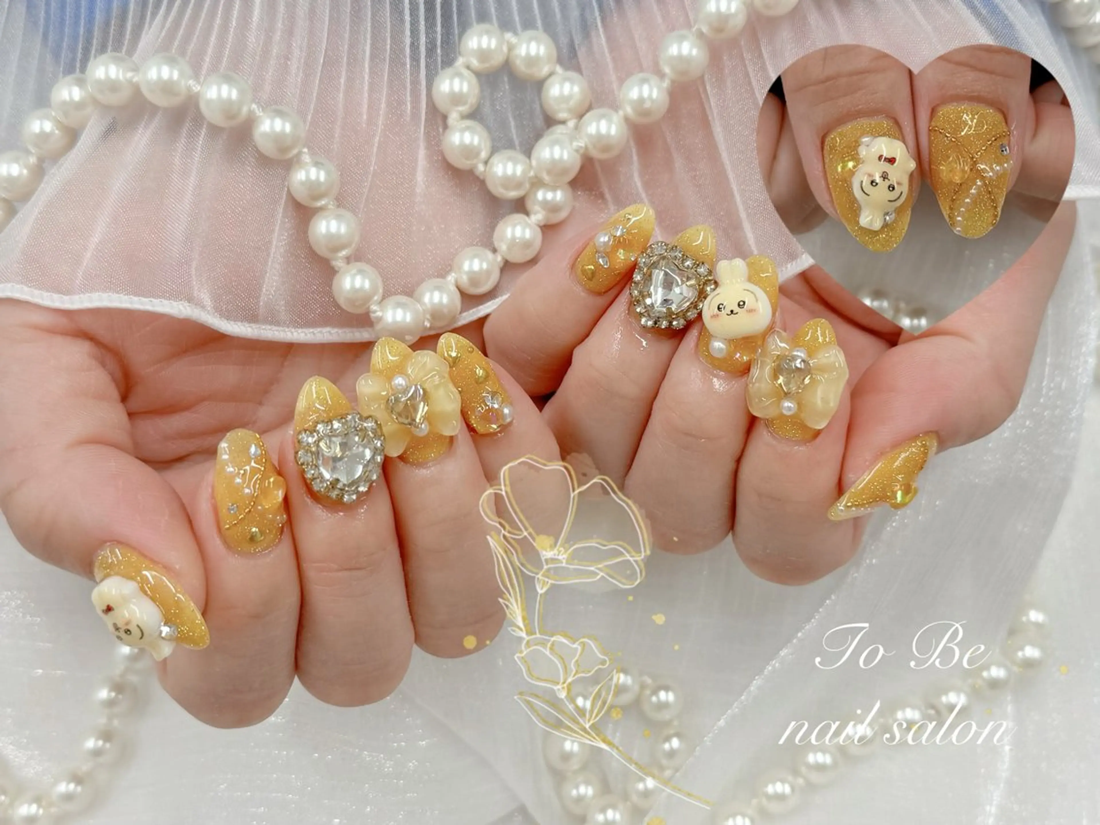 ネイル ハンドネイル Nail Salon To Be珈月のネイルデザイン