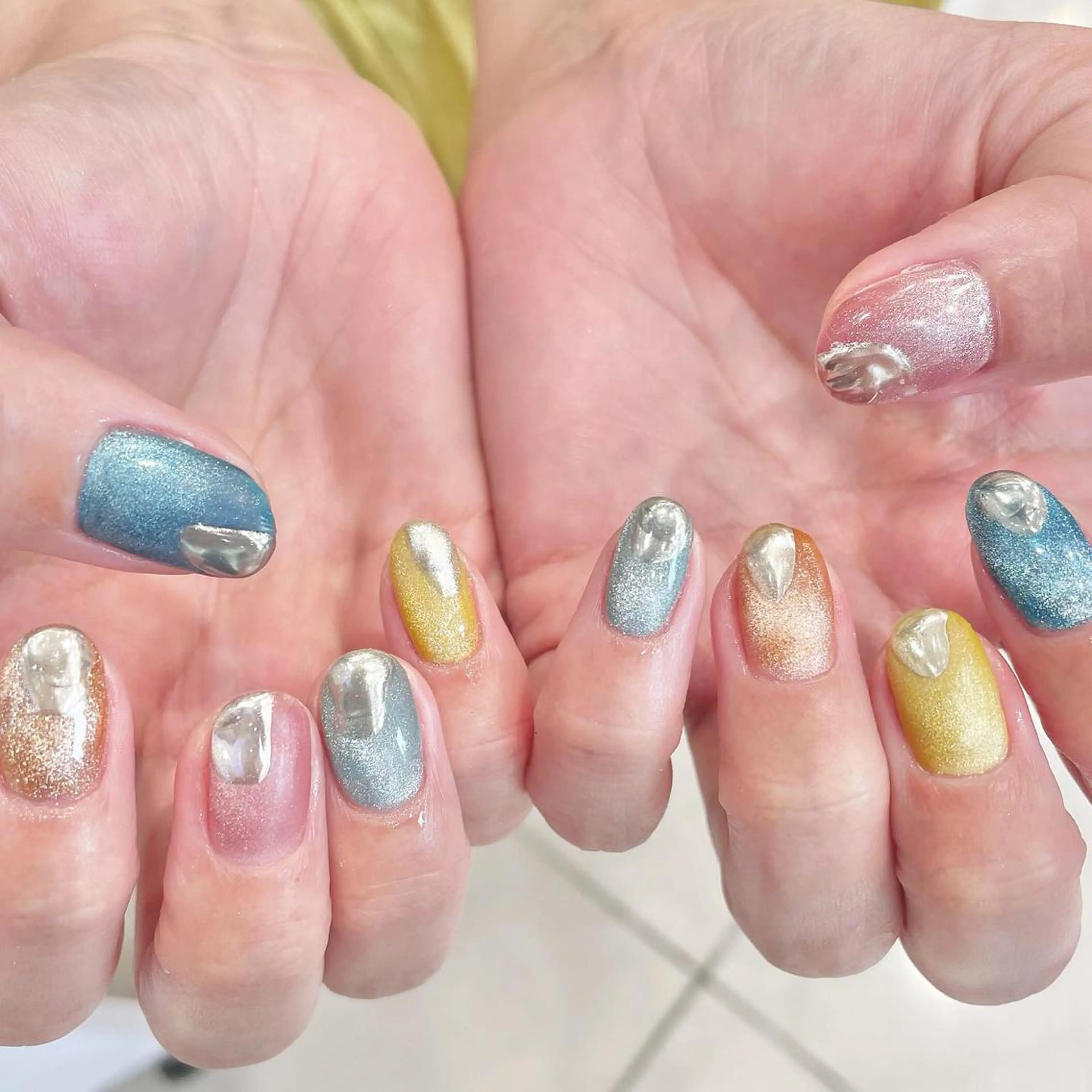 ネイル ハンドネイル Ash関内ネイリスト 荒木のネイルデザイン