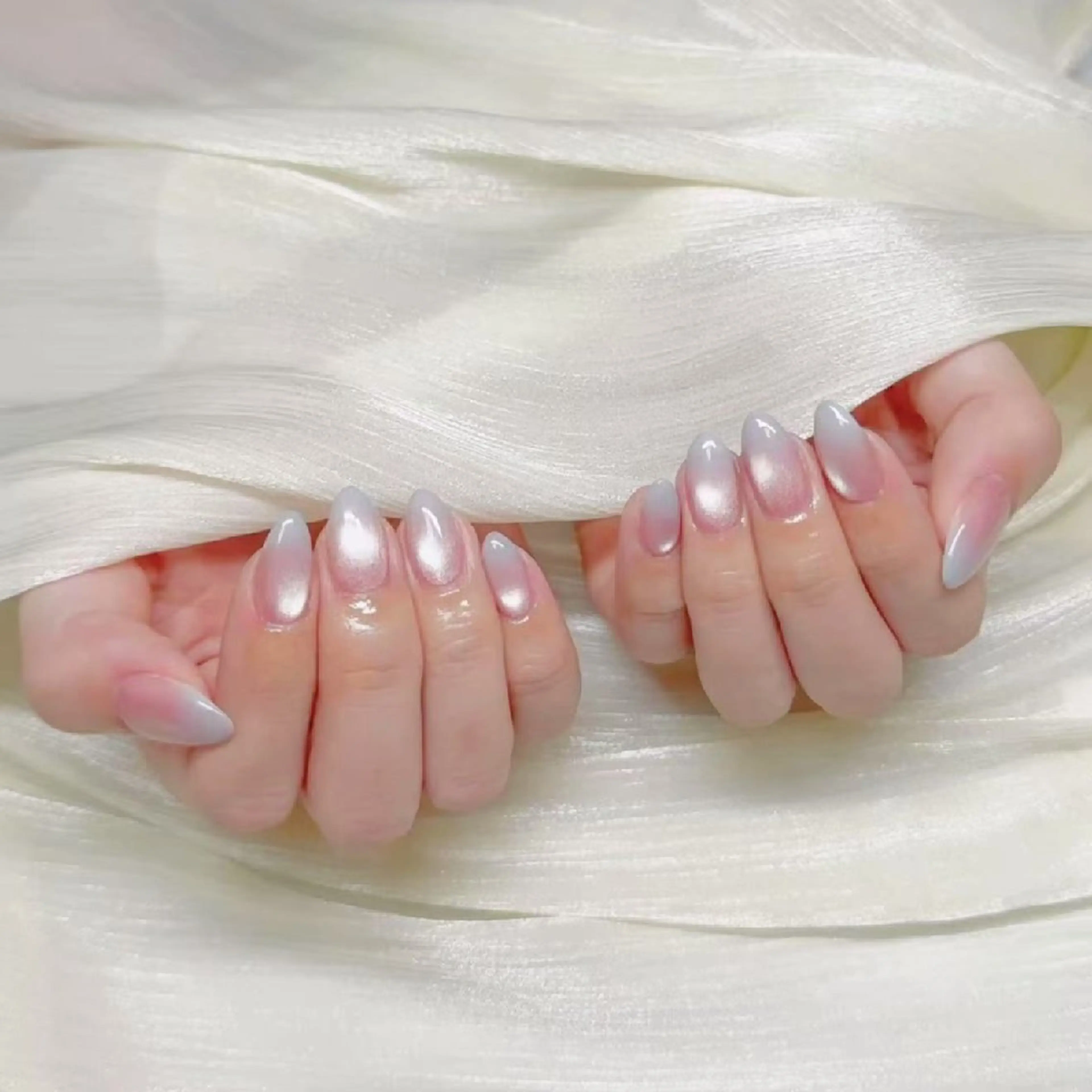 ネイル マグネットネイル ハンドネイル ハンドケア 🎀 ユズ 🎀のネイルデザイン