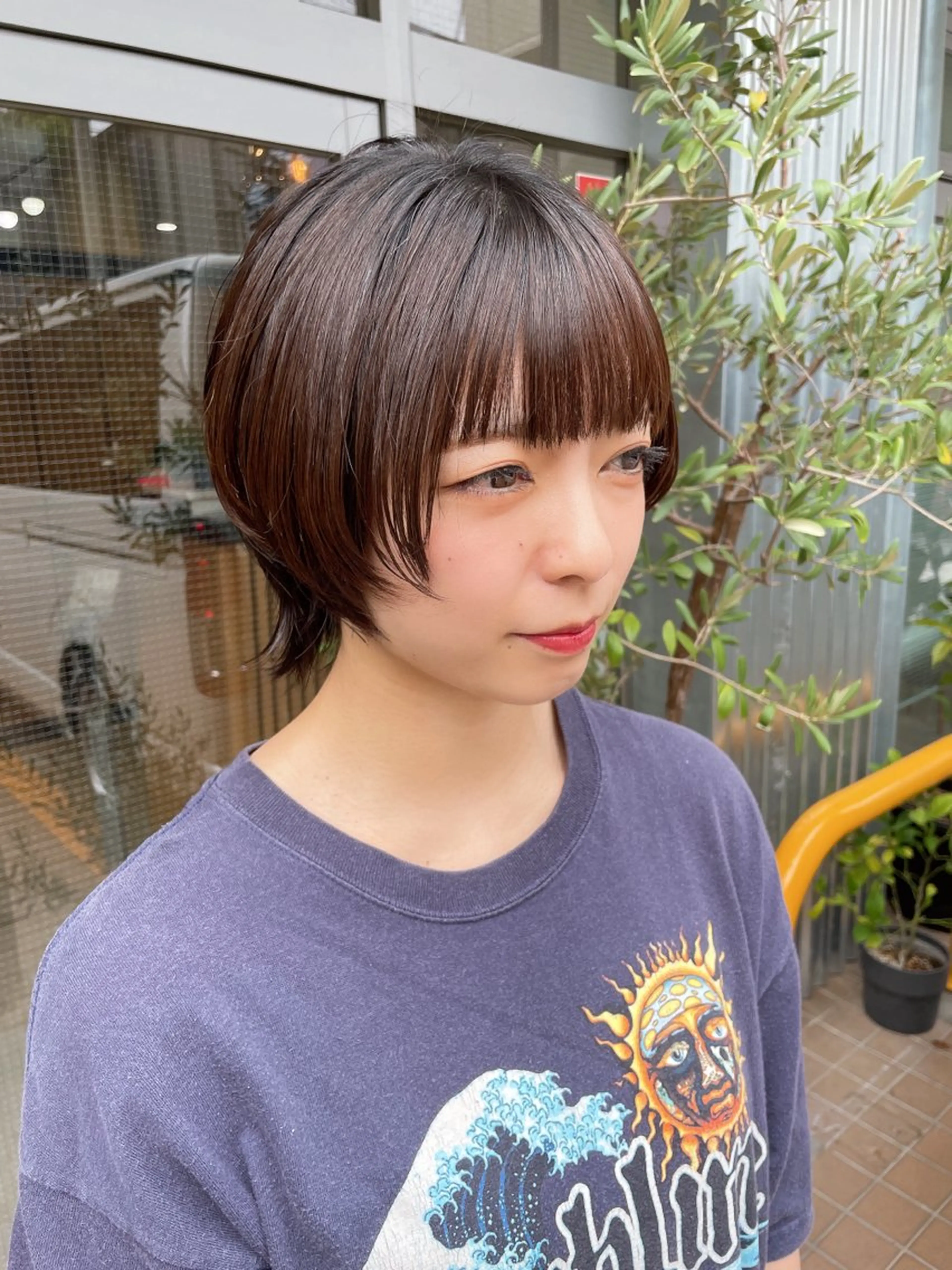 ショート しの　ゆきの THE REMMYのヘアスタイル