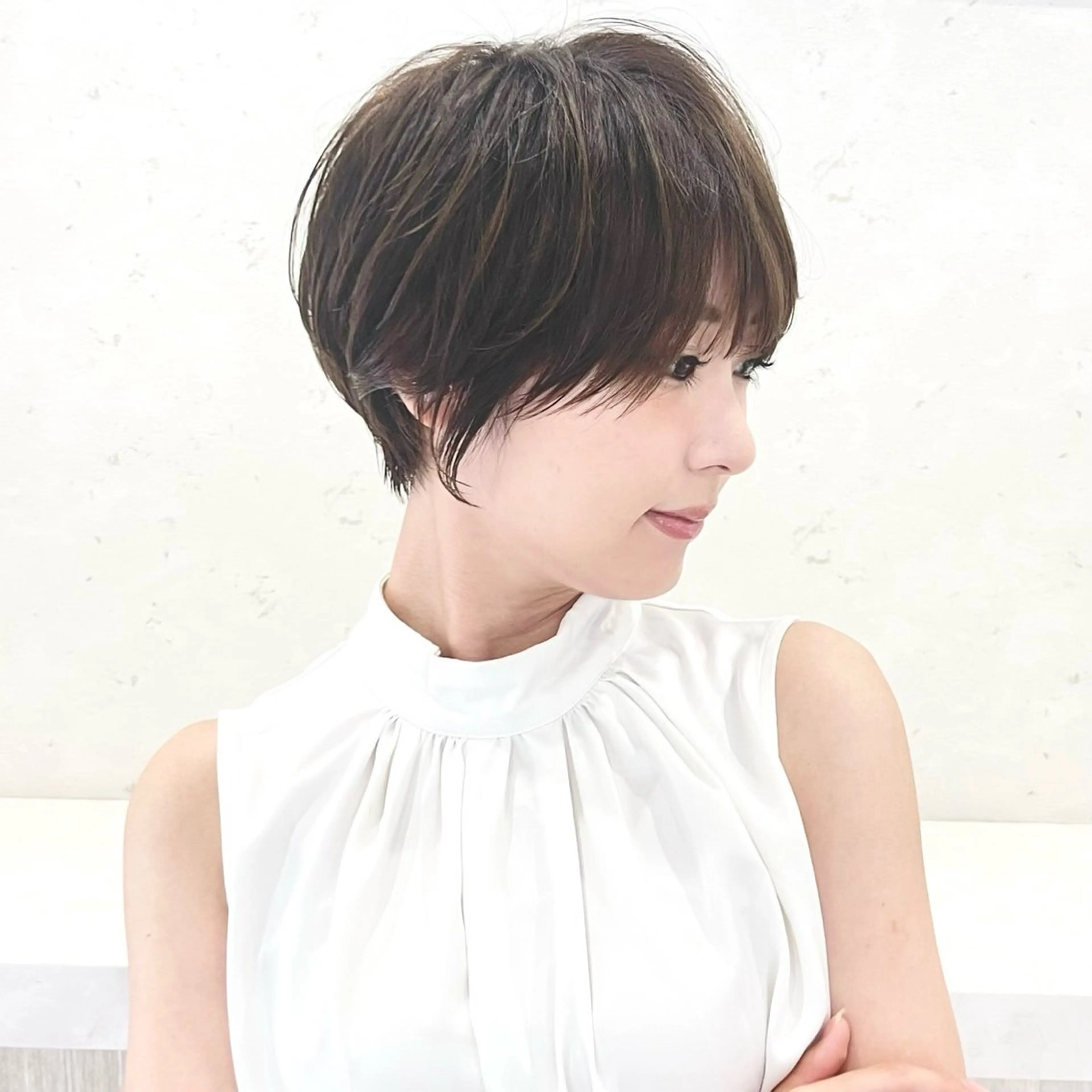 ショート 🫧似合わせショート ゴヤ🫧のヘアスタイル