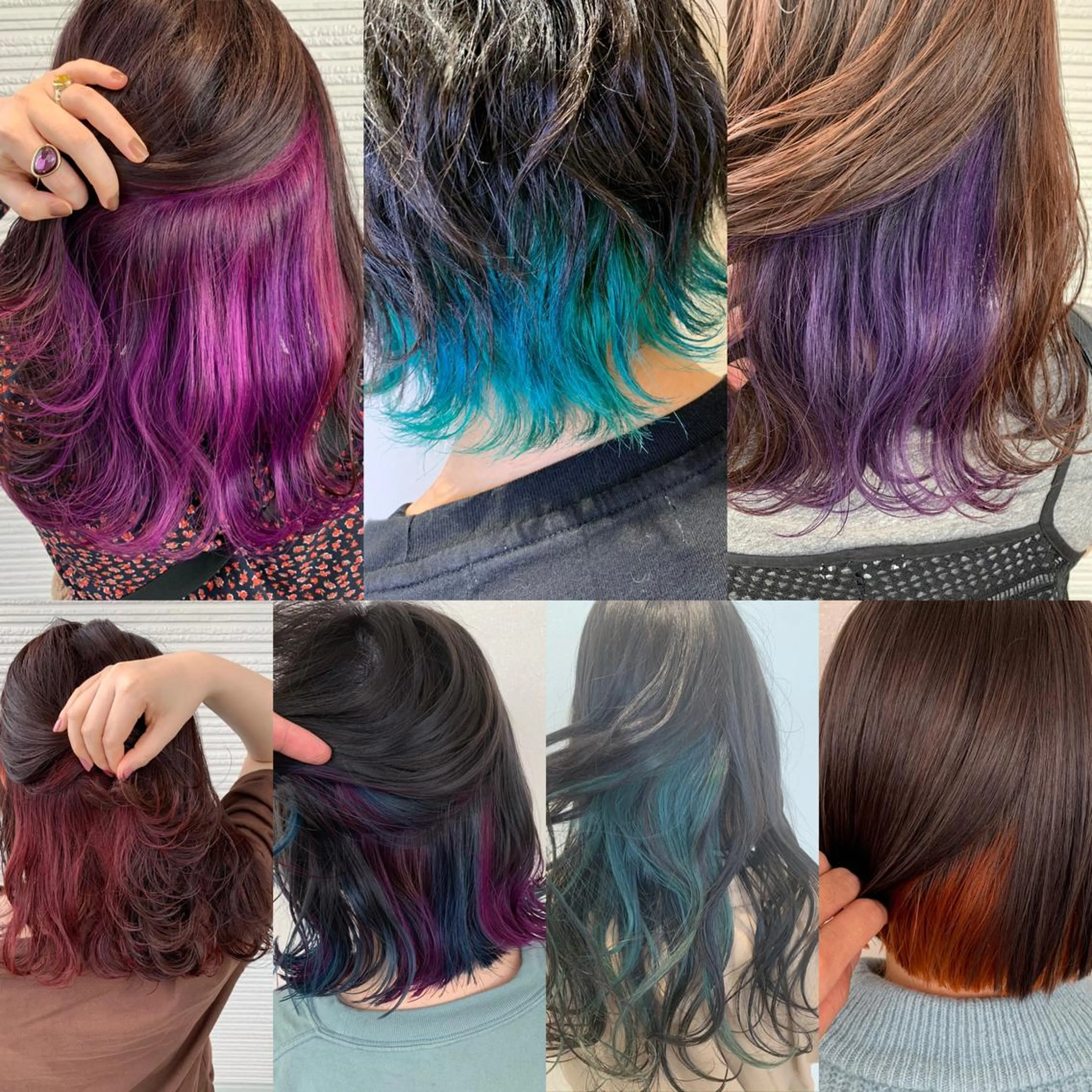 カラー 松井 恵太のヘアスタイル