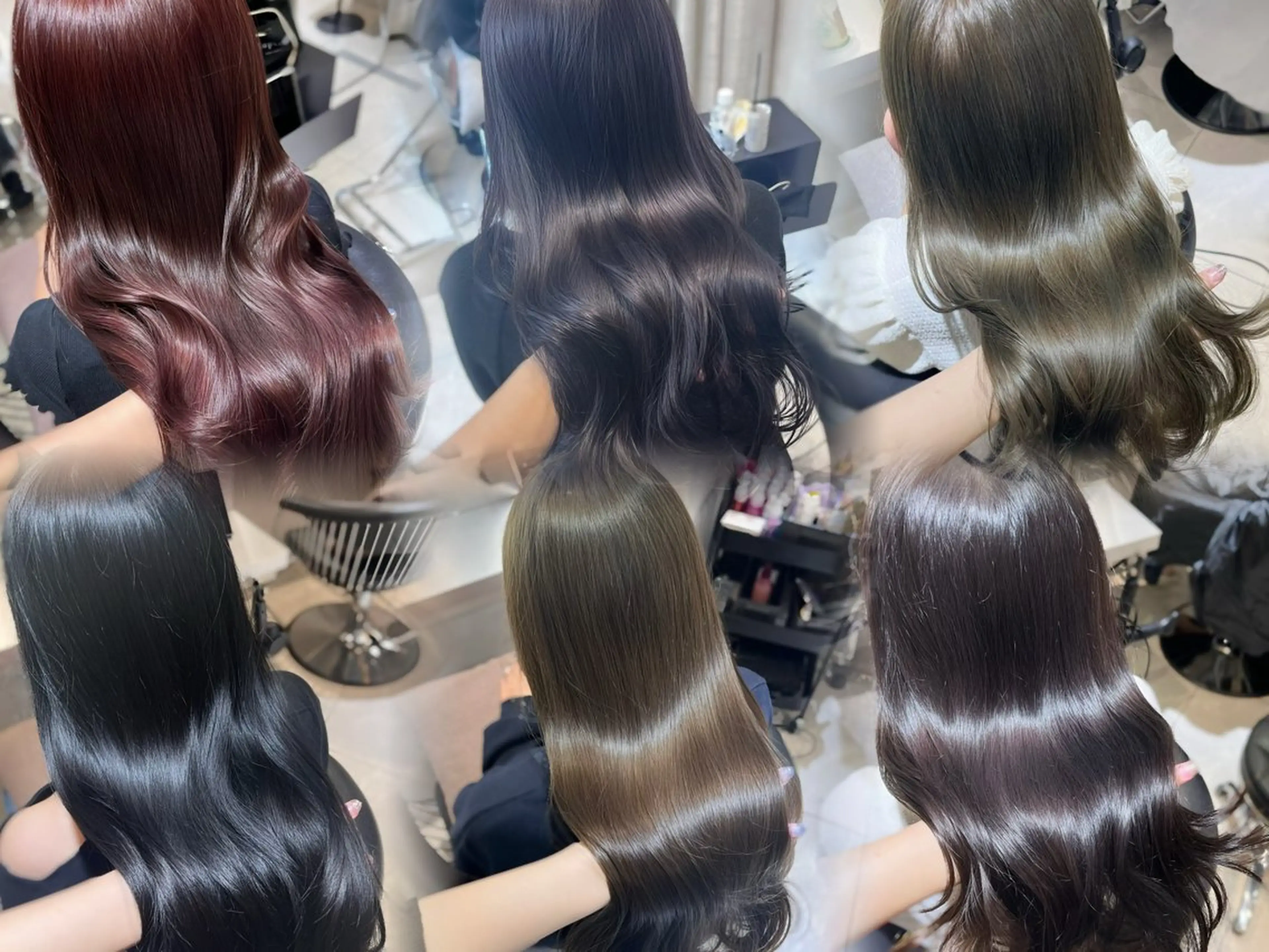 ロング カラー ヘアカラー トリートメント 韓国レイヤー×モテ髪 /MITSUKI🤍のヘアスタイル