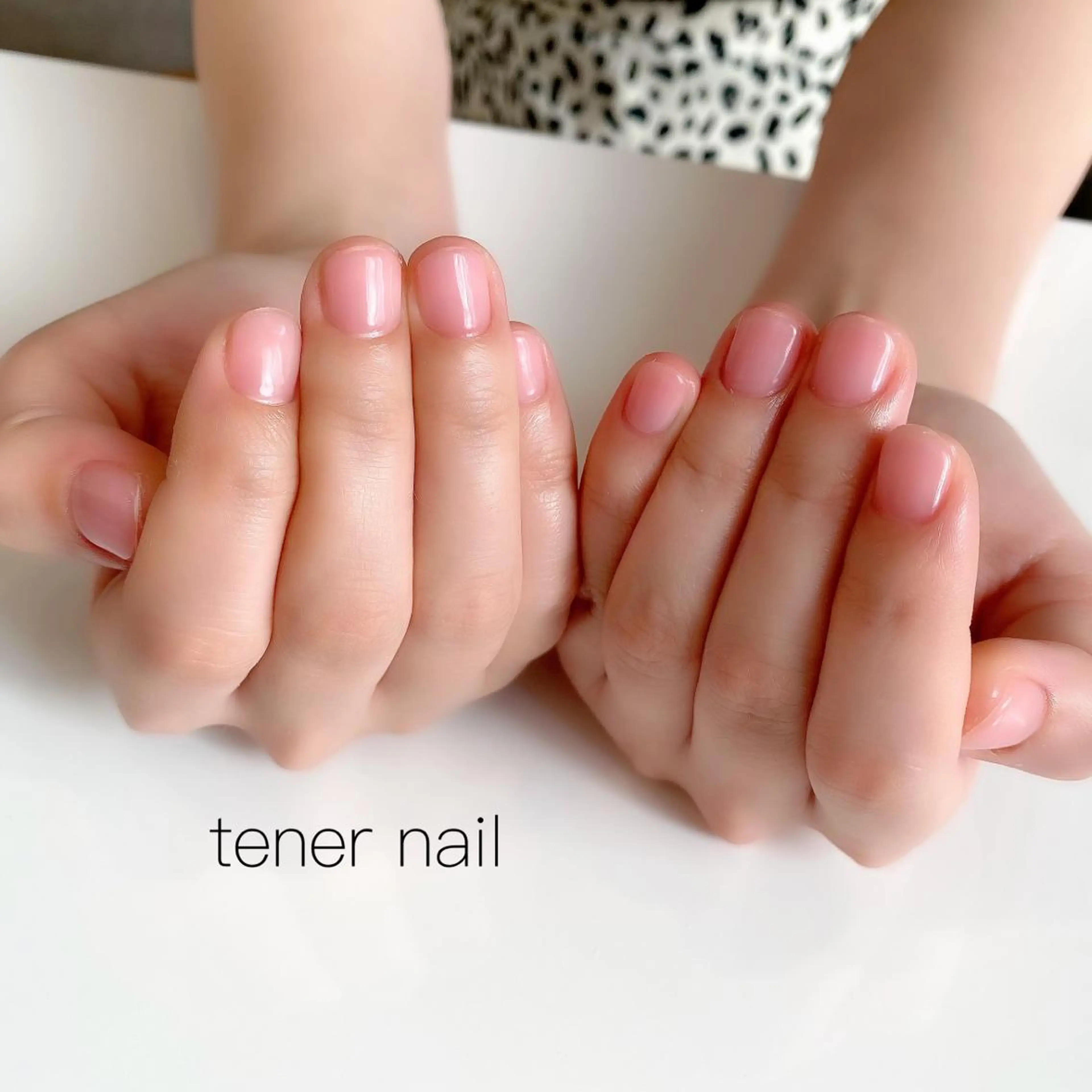 ネイル クリアネイル ピンク tener  nail  テネルネイル所属・テネルネイル tener nailのネイルデザイン