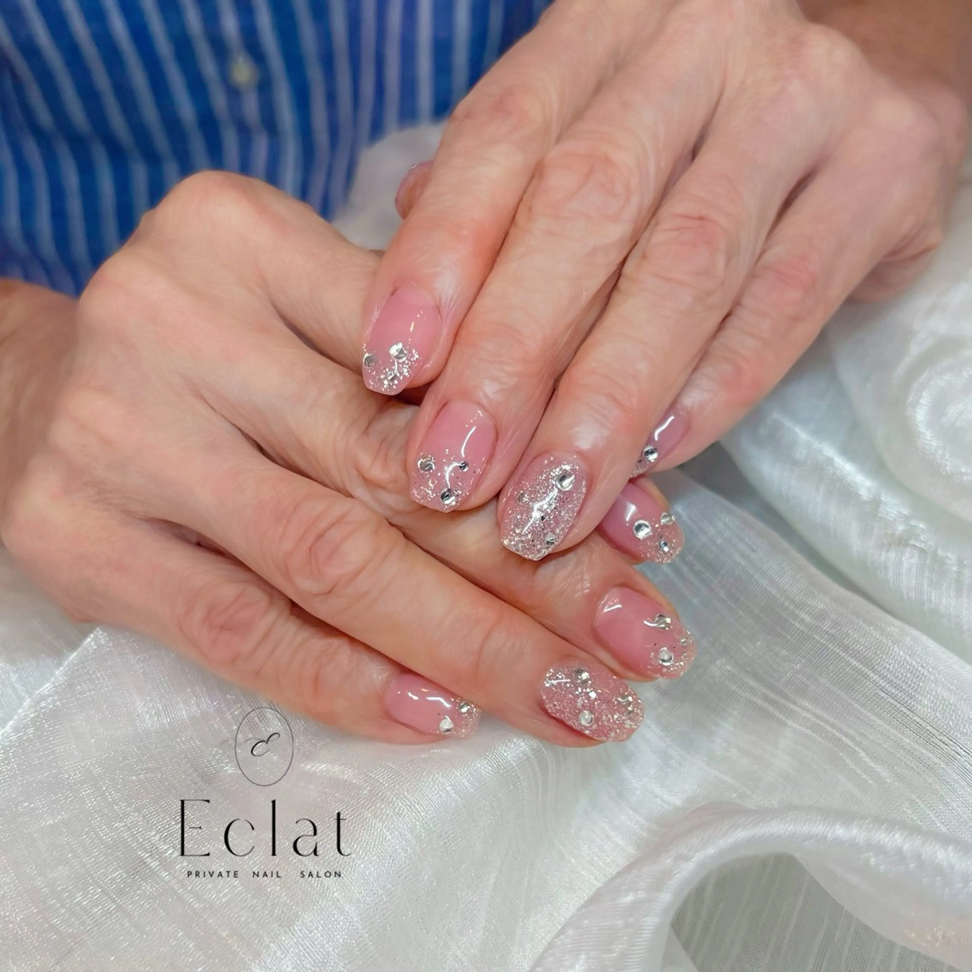 ミディアム eclat.nail エクラネイルのネイルデザイン