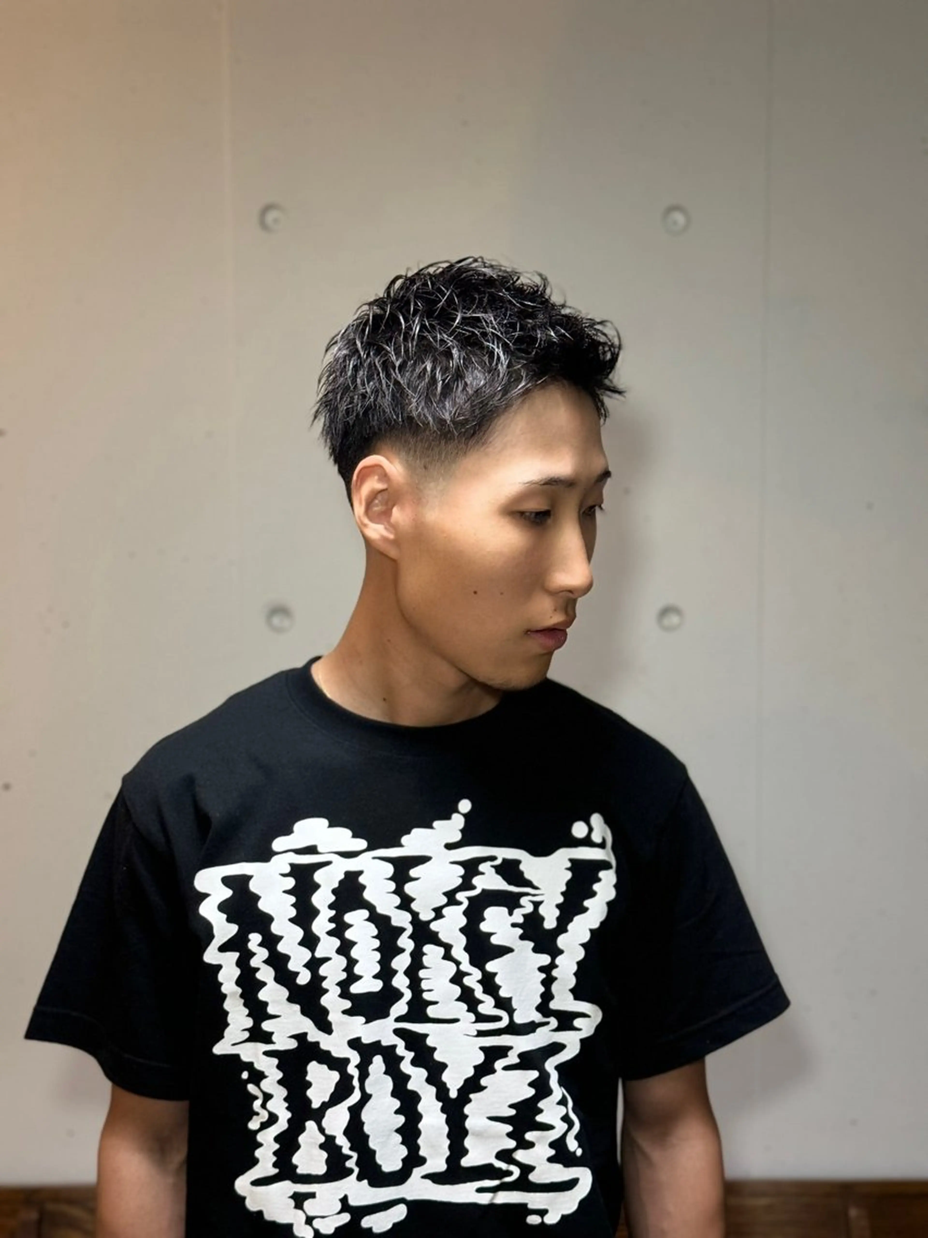 ☘️カット黒染めトーンダウン（白髪染め）の写真