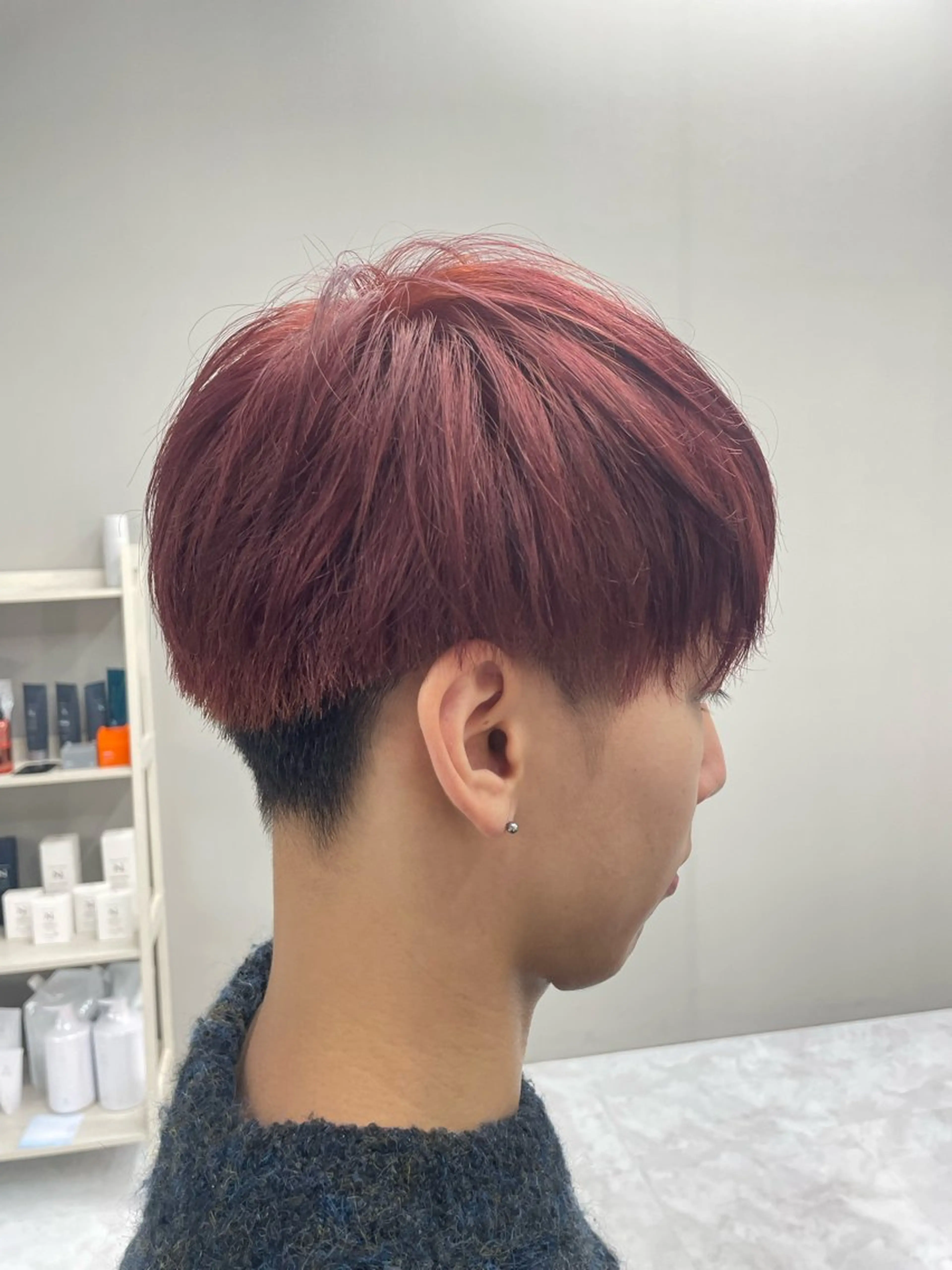 ショート カラー メンズ カット ヘアカラー ✨中野✨髪質改善✨ 野口虎剛のヘアスタイル