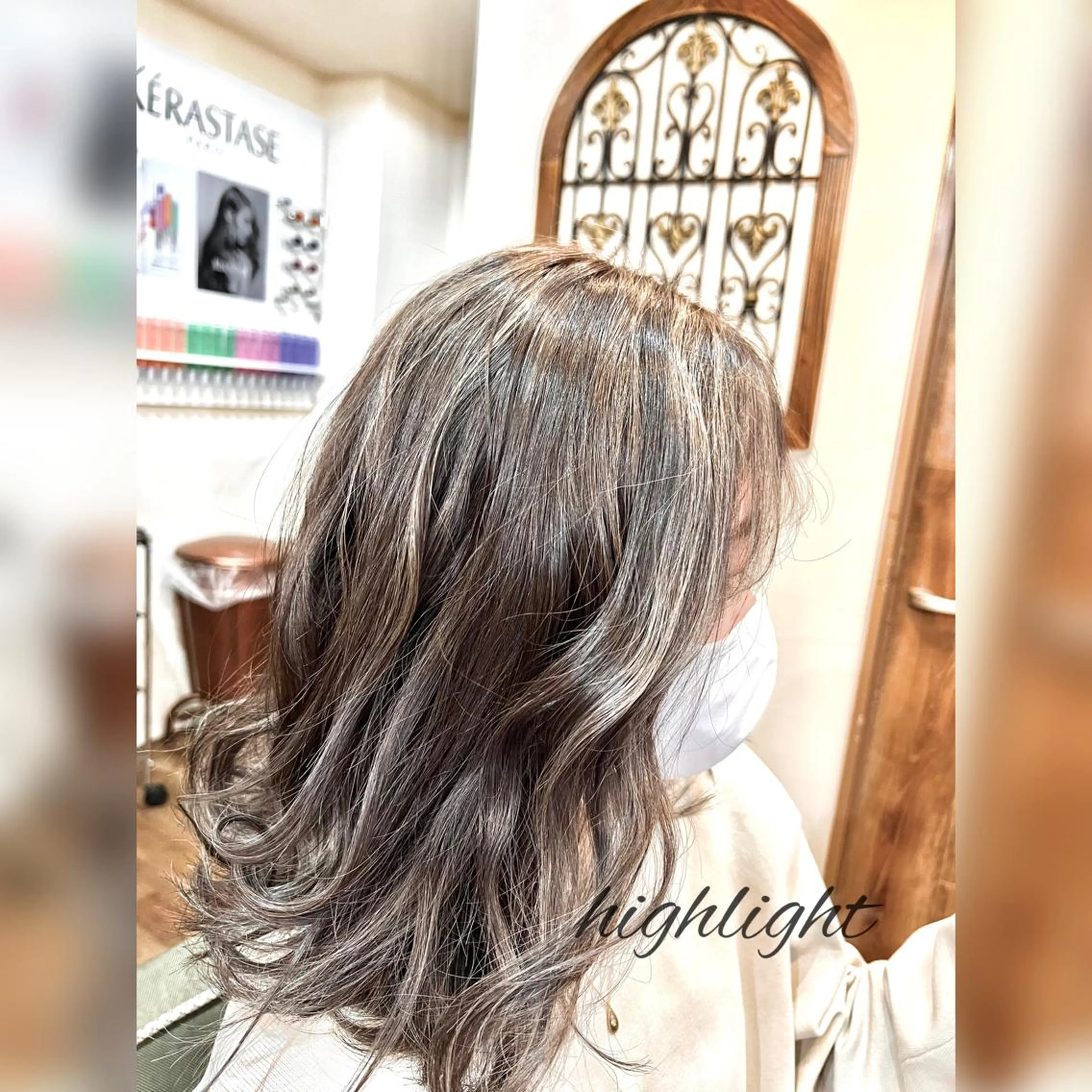 セミロング カラー ハイライトカラー ハイライト affect 金沢文庫【アフェクト】所属・大谷 竜也のヘアスタイル