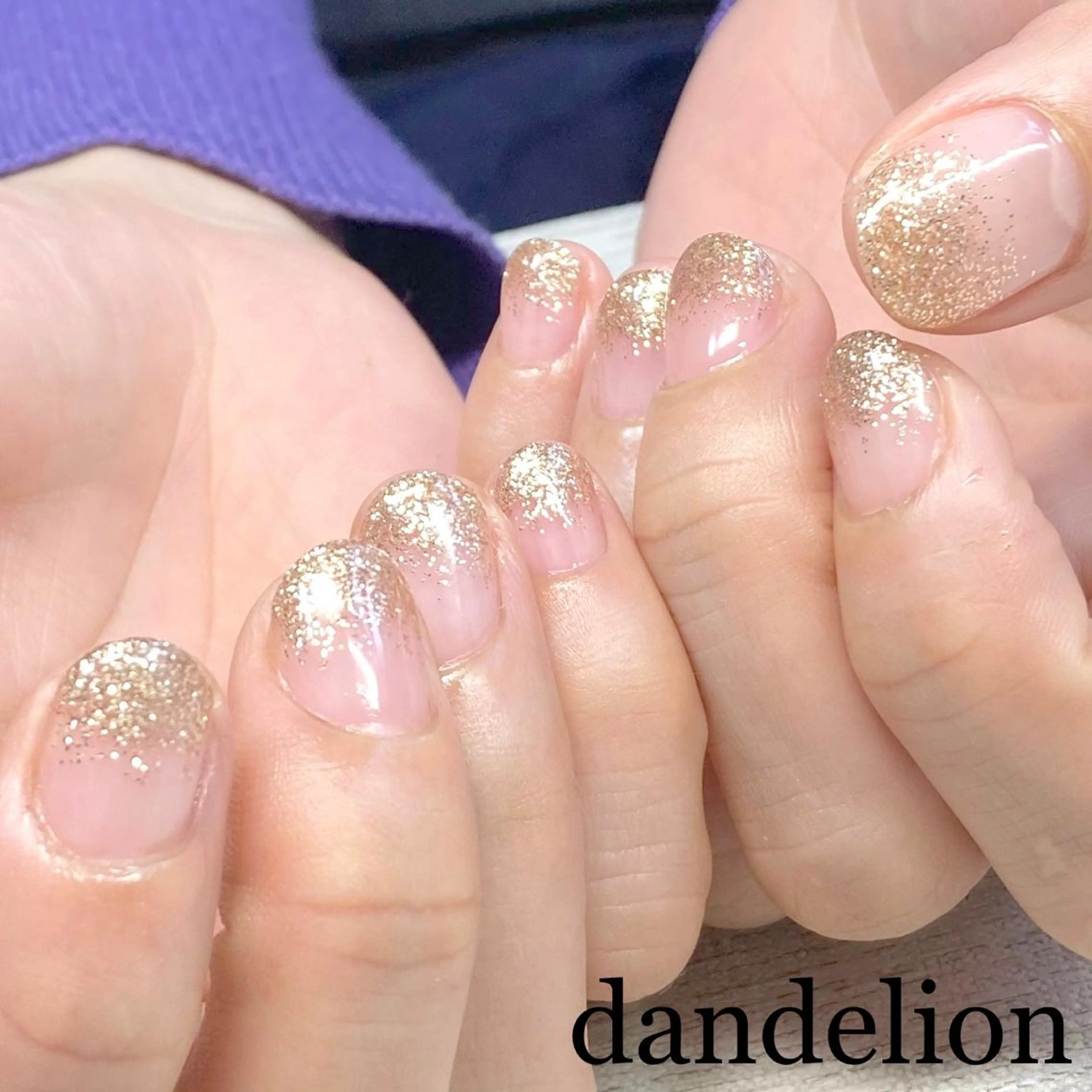 ネイル ハンドネイル ハンドケア dandelion ダンデライオンのネイルデザイン