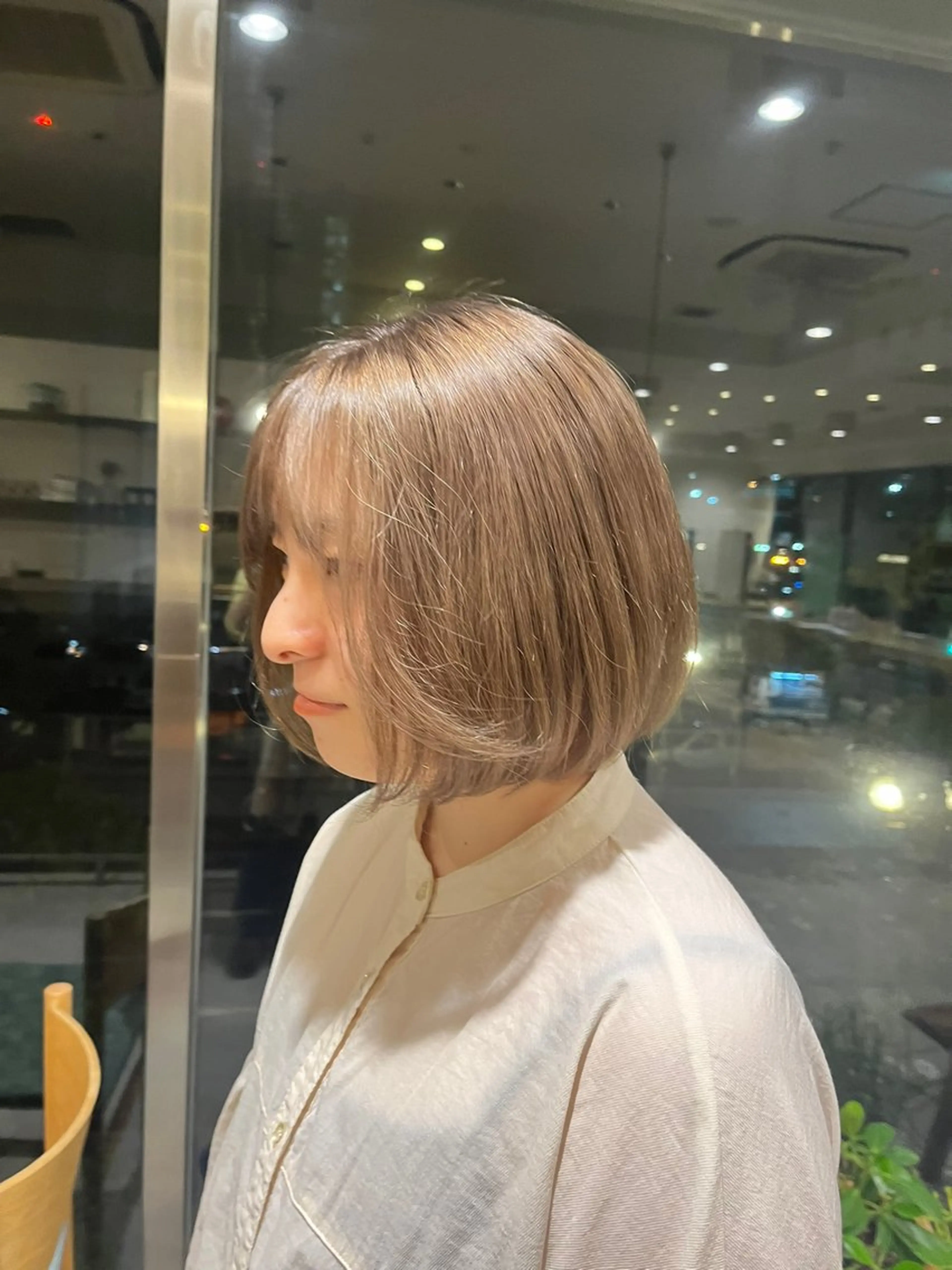 全頭breach+オンカラーの写真