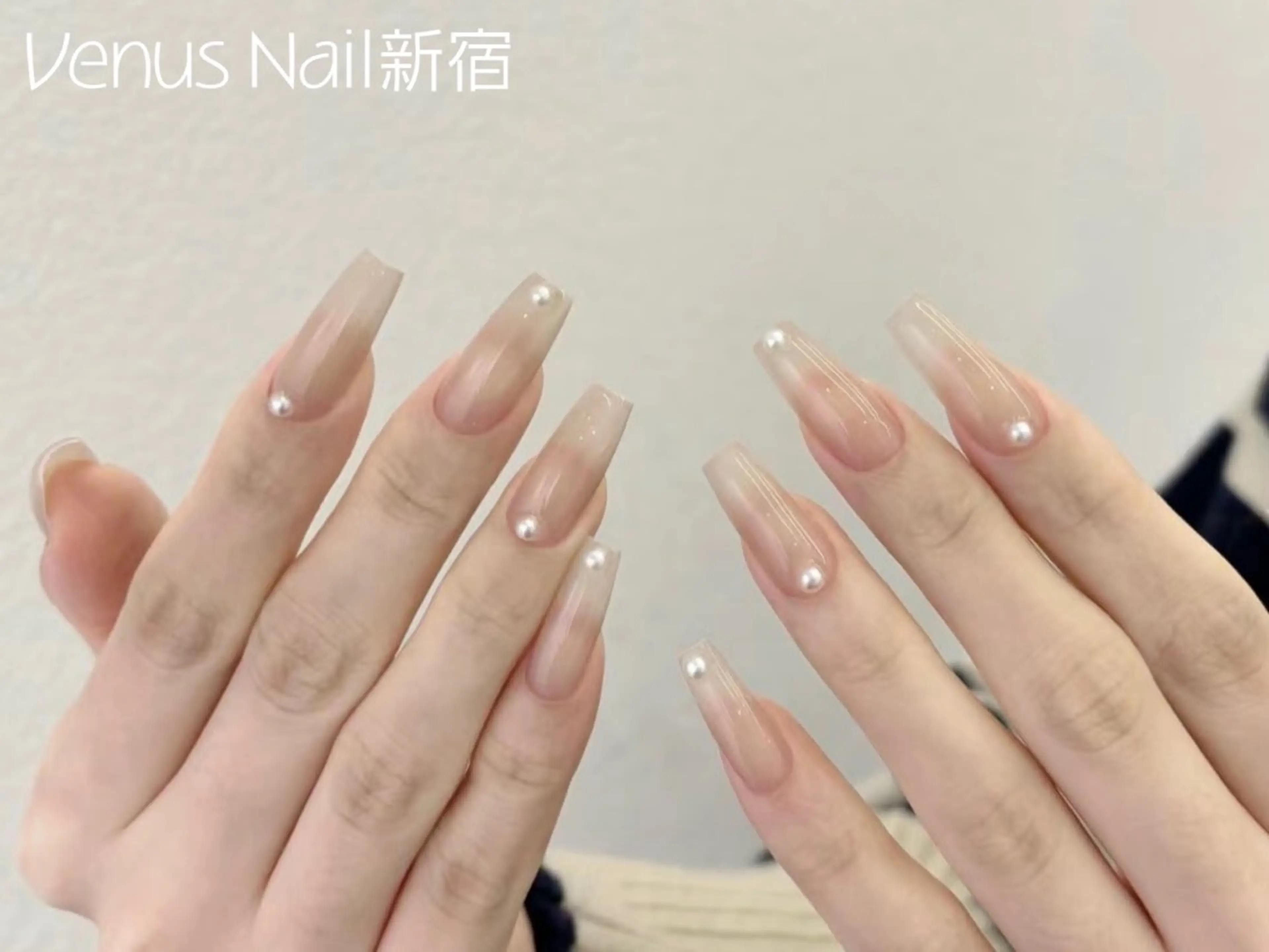 ネイル Venusパラジェル 長さだし専門店のネイルデザイン