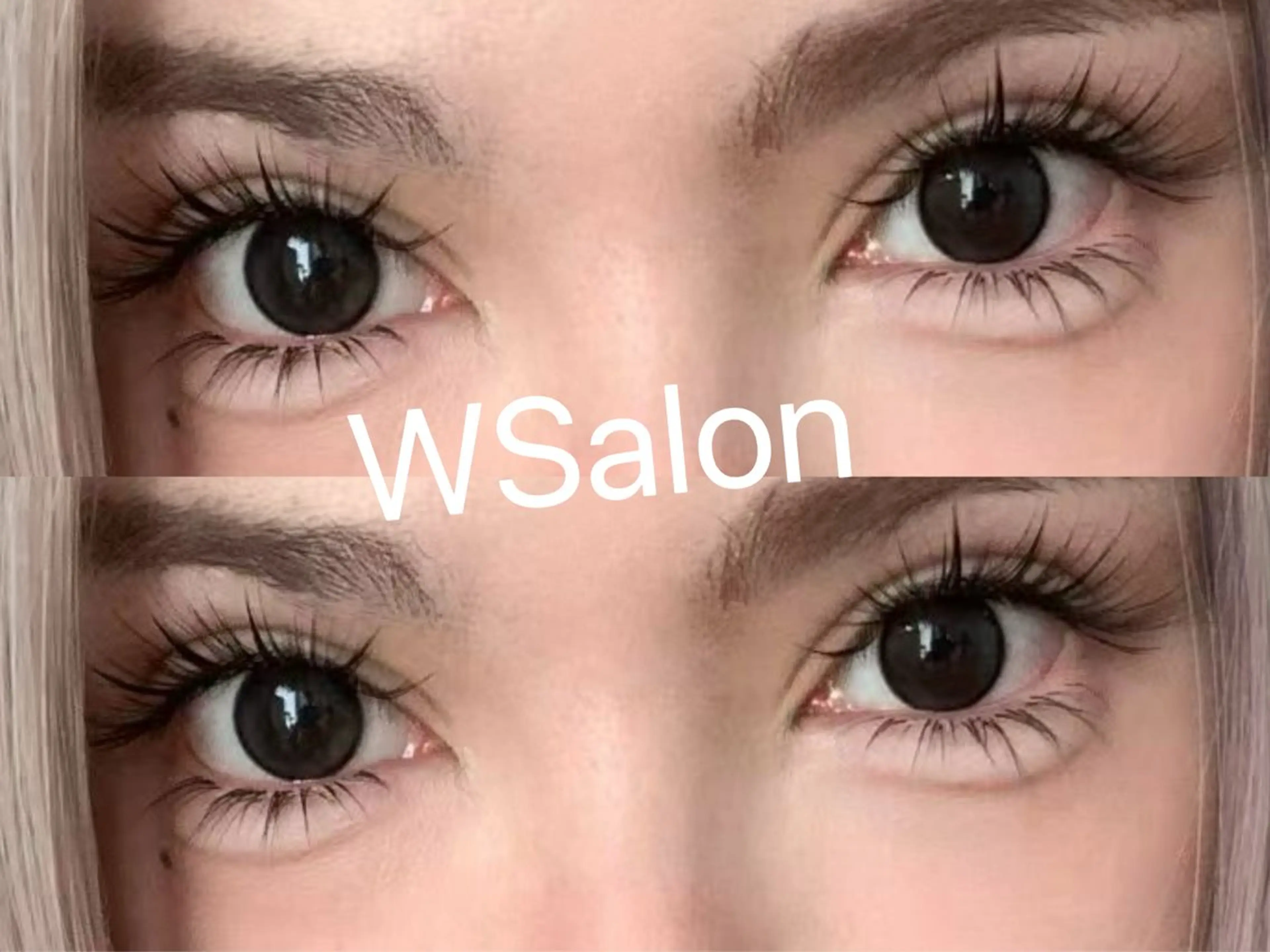 マツエク・マツパ 付け放題 バインドロック カラーマツエク フラットラッシュ 韓国風マツエク W Salon アイラッシュのマツエク・マツパデザイン