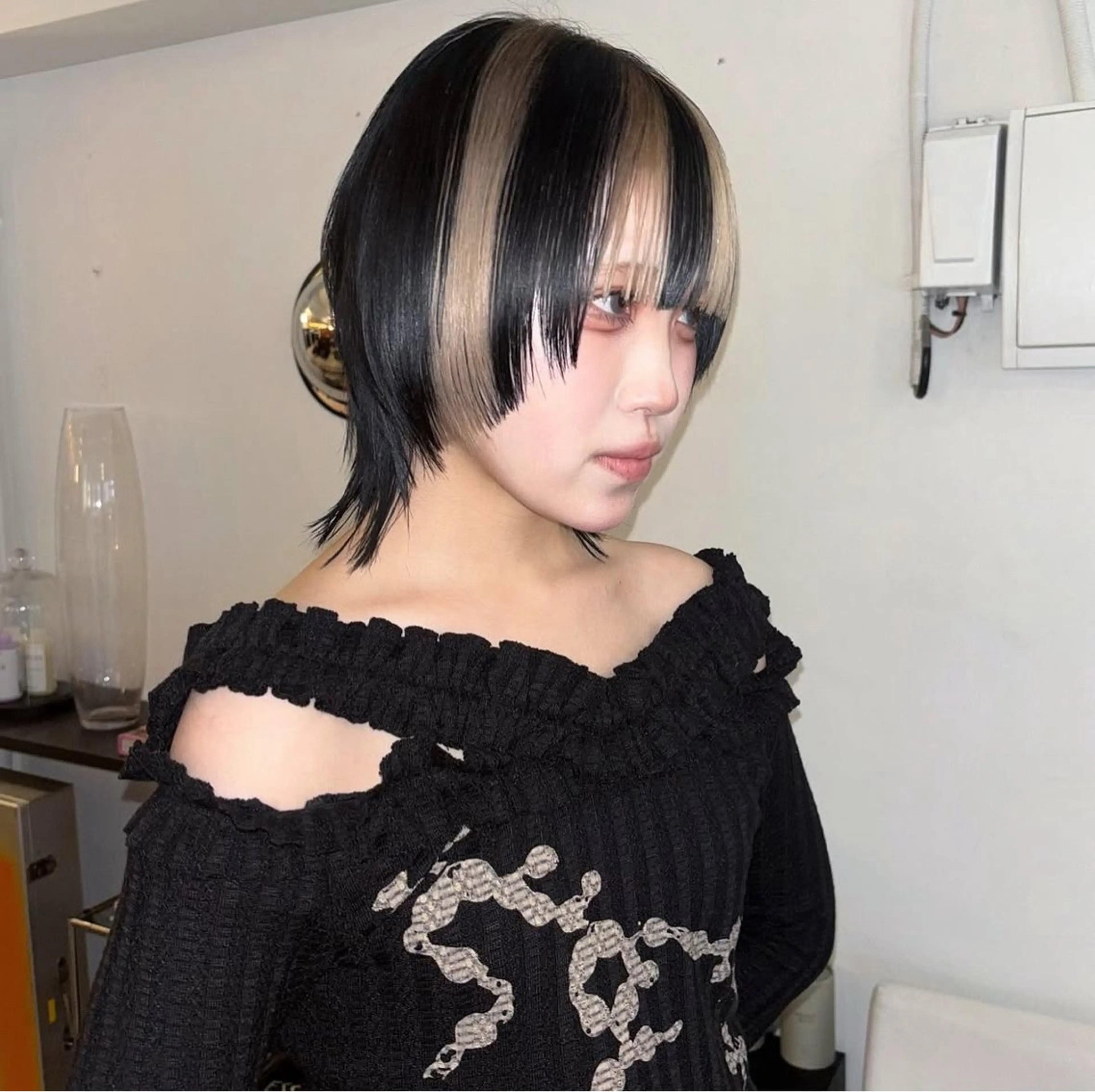 ショート カラー ヘアカラー トリートメント hair salon　丹tan所属・Rena✴︎トレンド ×スタンダードMIXのヘアスタイル