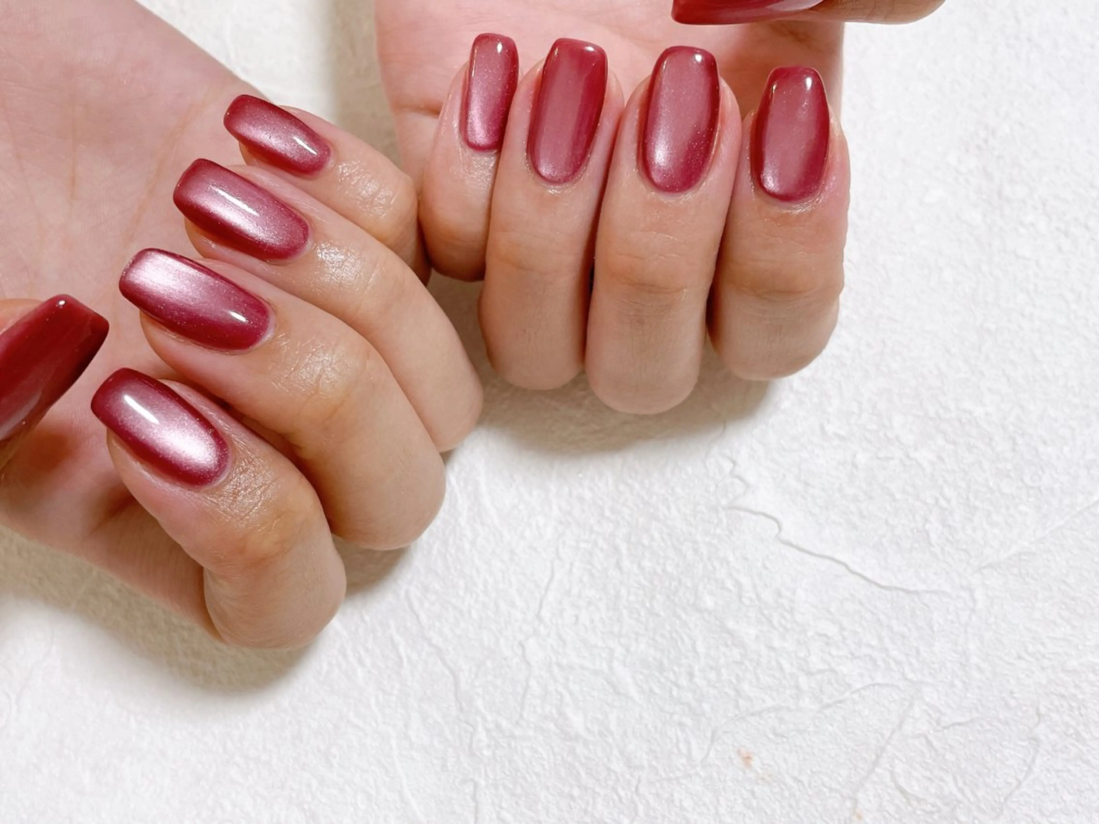 ネイル オーロラネイル フットネイル フレンチネイル ジェルネイル 韓国ネイル Mogu nail 二子玉川のネイルデザイン