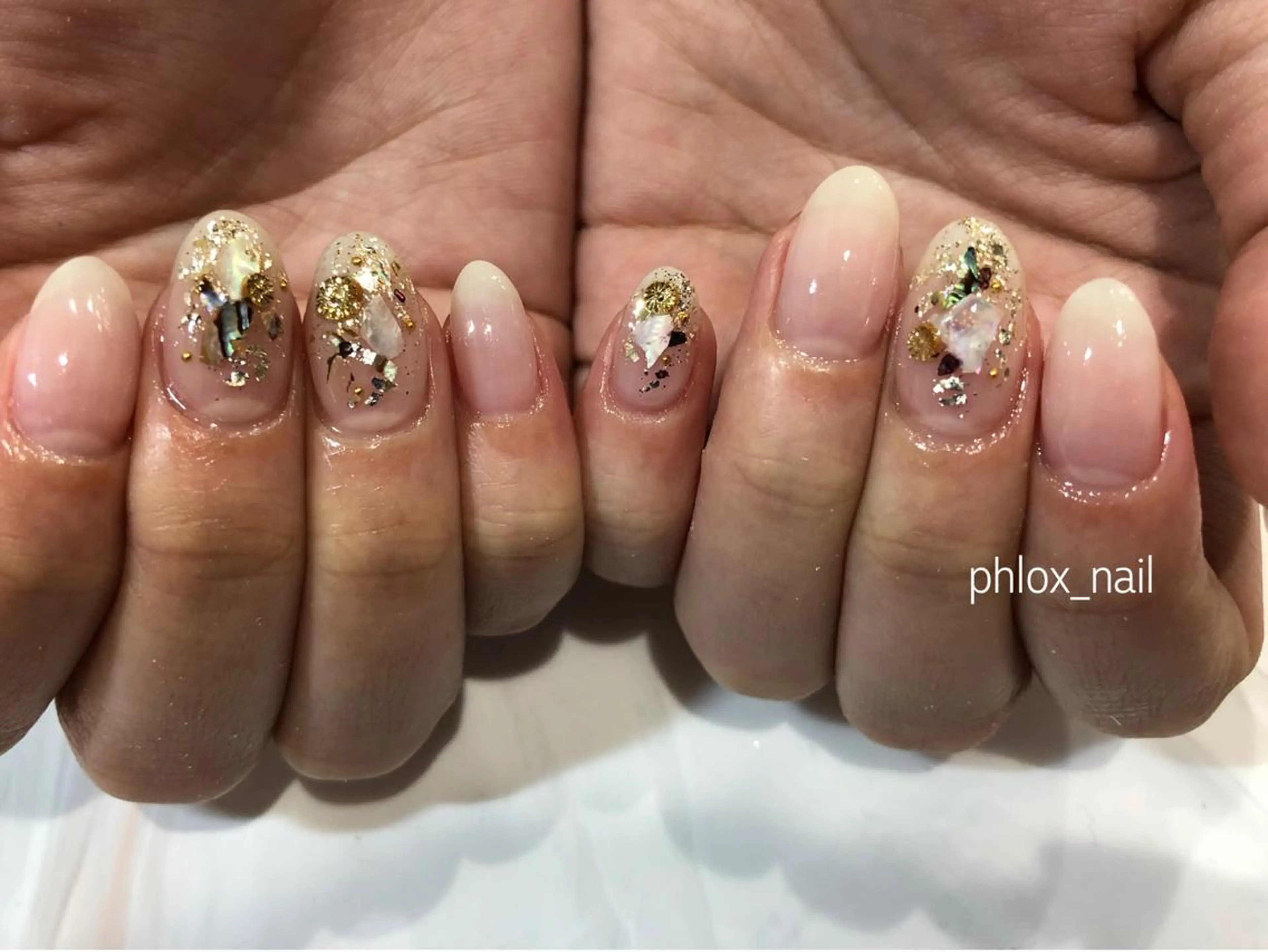 ネイル s/w ＿shokoのネイルデザイン