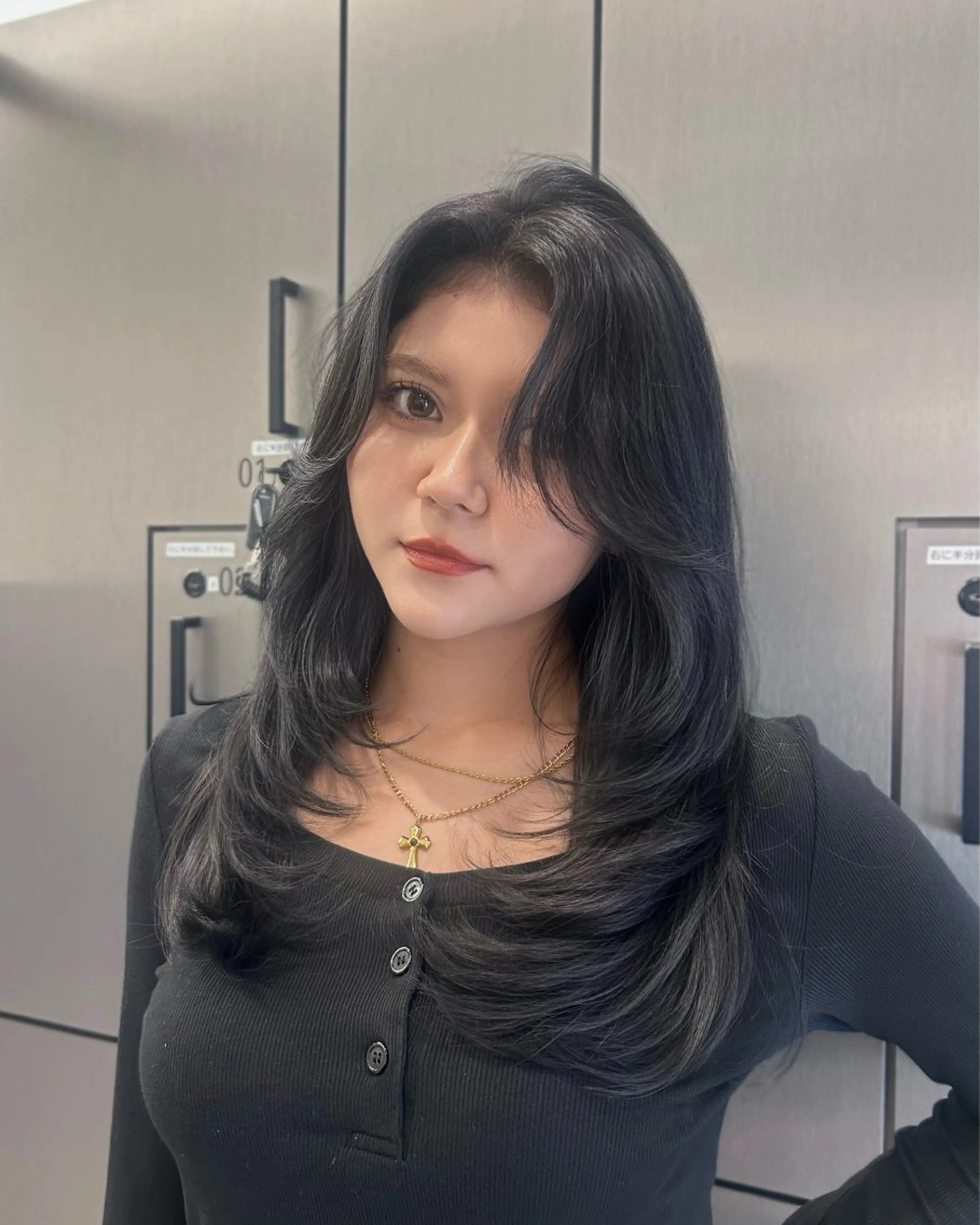 ロング レイヤーカット カット ヘアカラー トリートメント 大人レイヤー/艶美髪 🇺🇸TOMONAのヘアスタイル