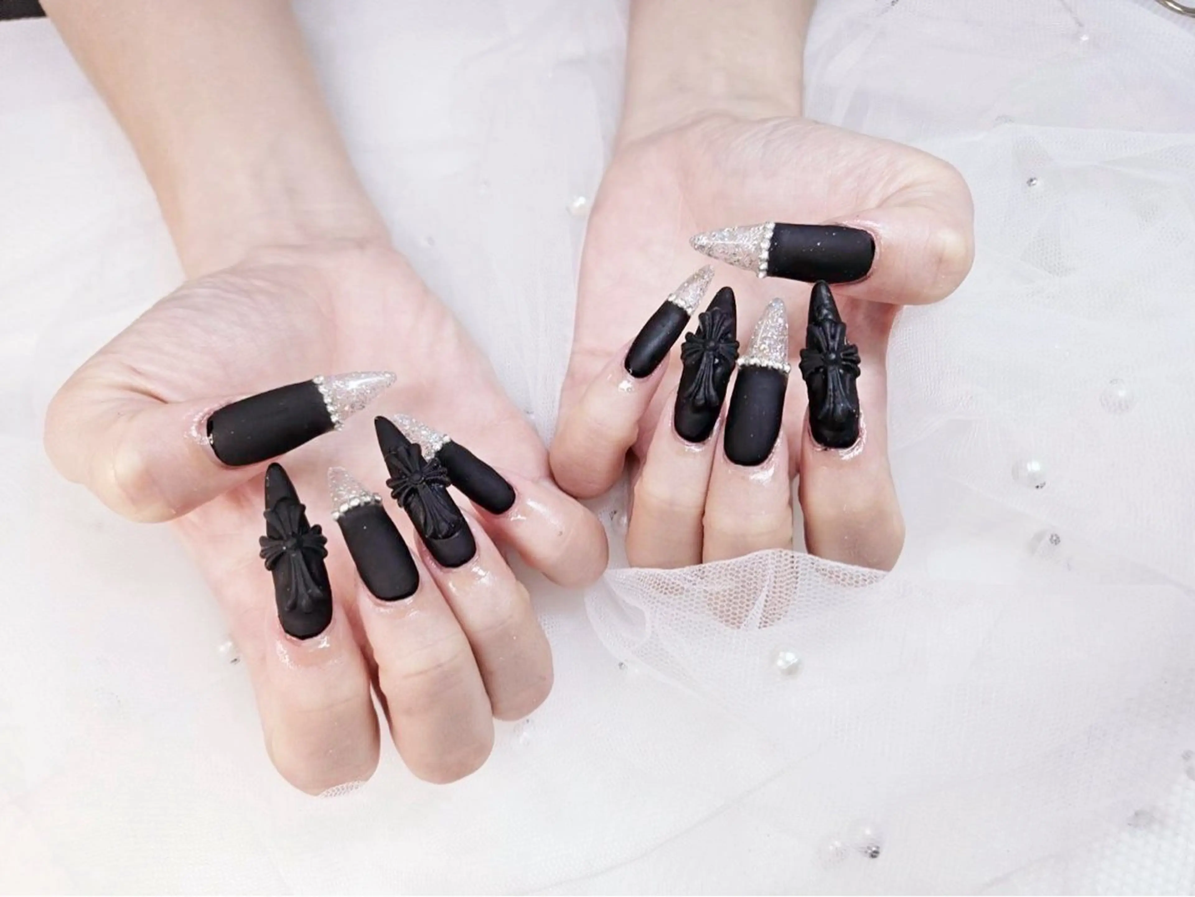 ネイル マットネイル ハンドネイル ハンドケア 心斎橋Salon Epokkuのネイルデザイン