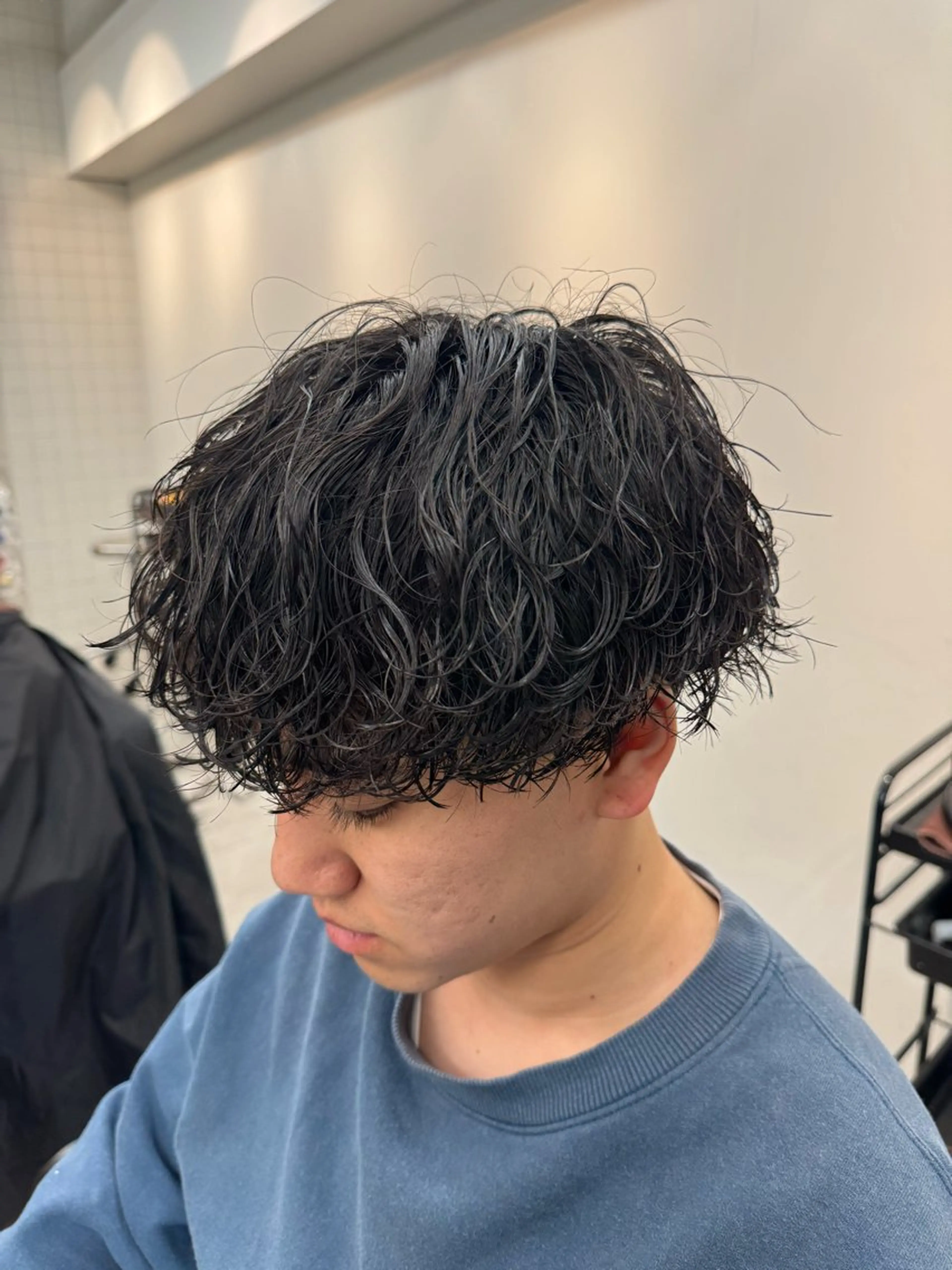 パーマ メンズ メンズパーマ カット パーマ 大宮メンズ特化/パー マ職人/小川藍人のヘアスタイル