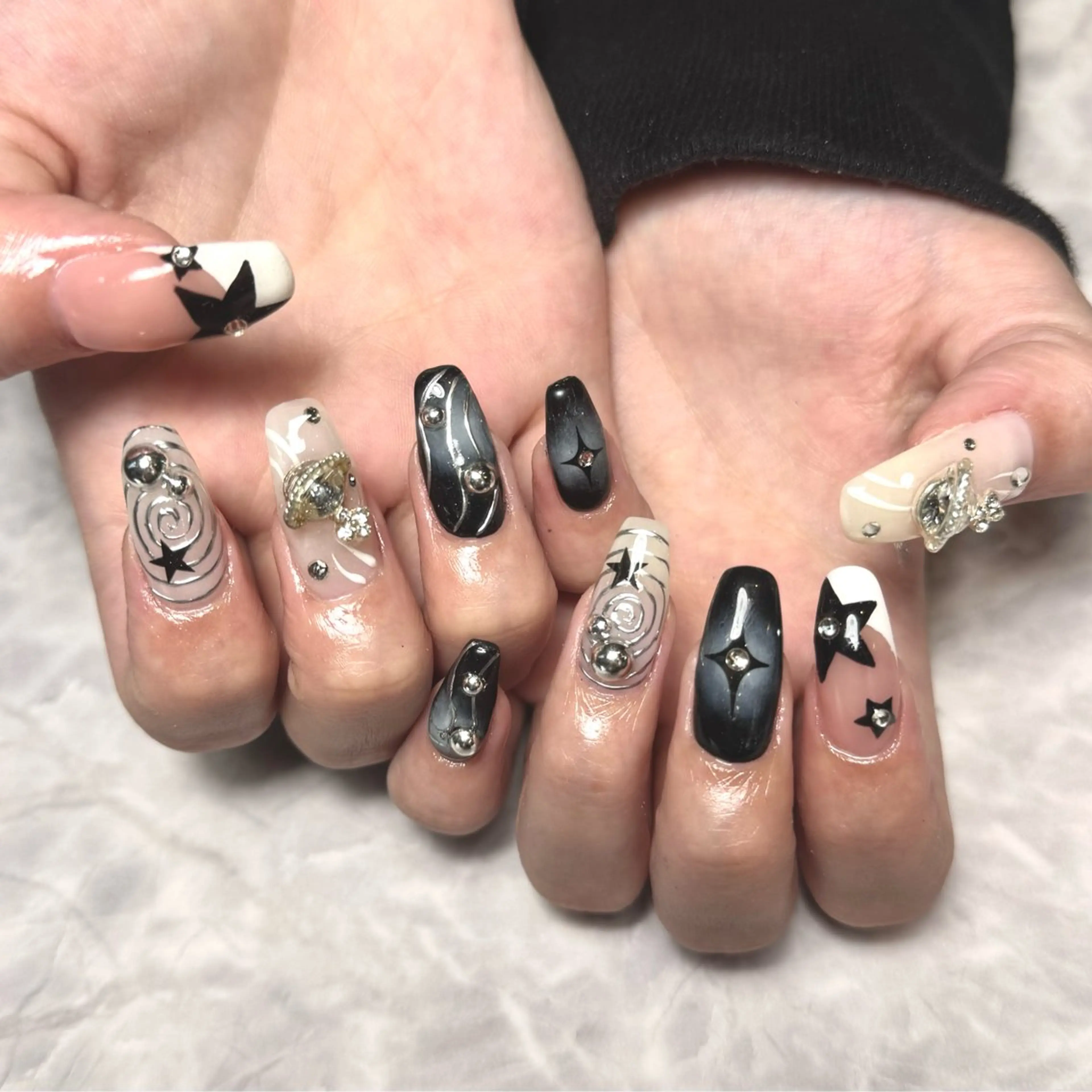 ネイル フレンチネイル ハンドネイル Nail Salon Lillion【リリオン】所属・lillion karenのネイルデザイン