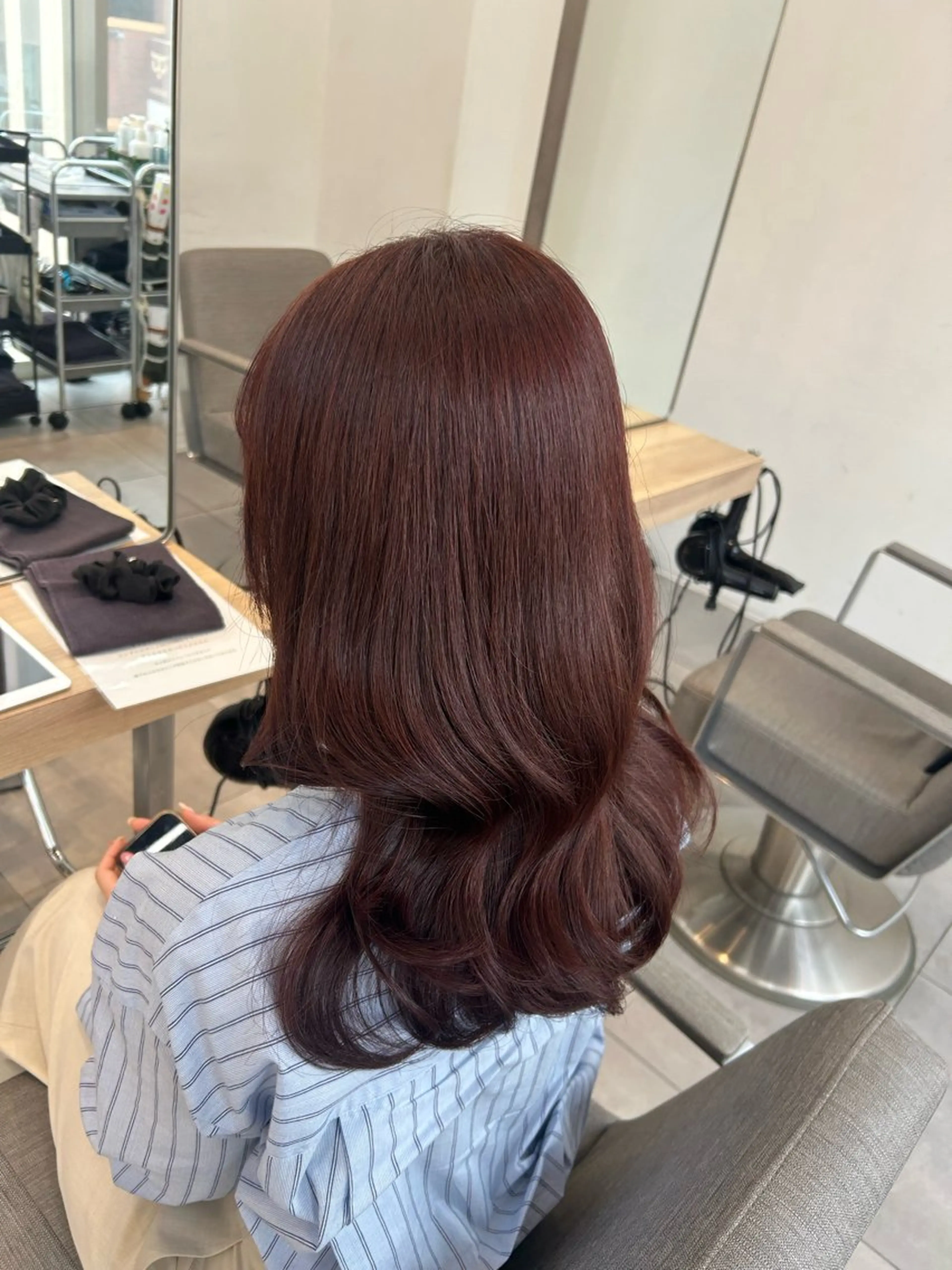 セミロング カラー nok銀座所属・🌷艶色/艶髪/銀座 /norika🌷のヘアスタイル
