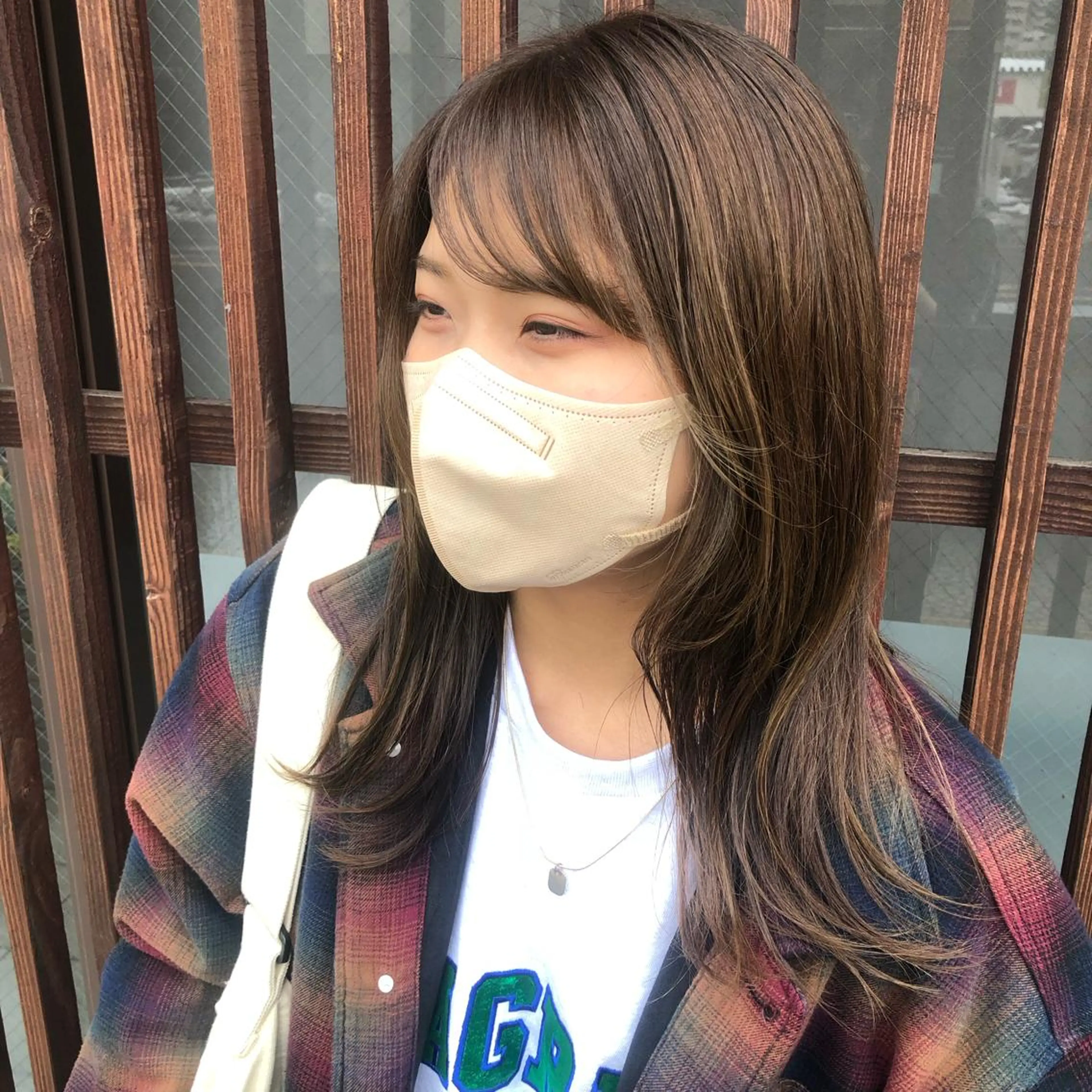 セミロング セミロングパーマ トリートメント カット ヘアカラー トリートメント Glanz hair所属・Glanz hair 坂牛匠のヘアスタイル