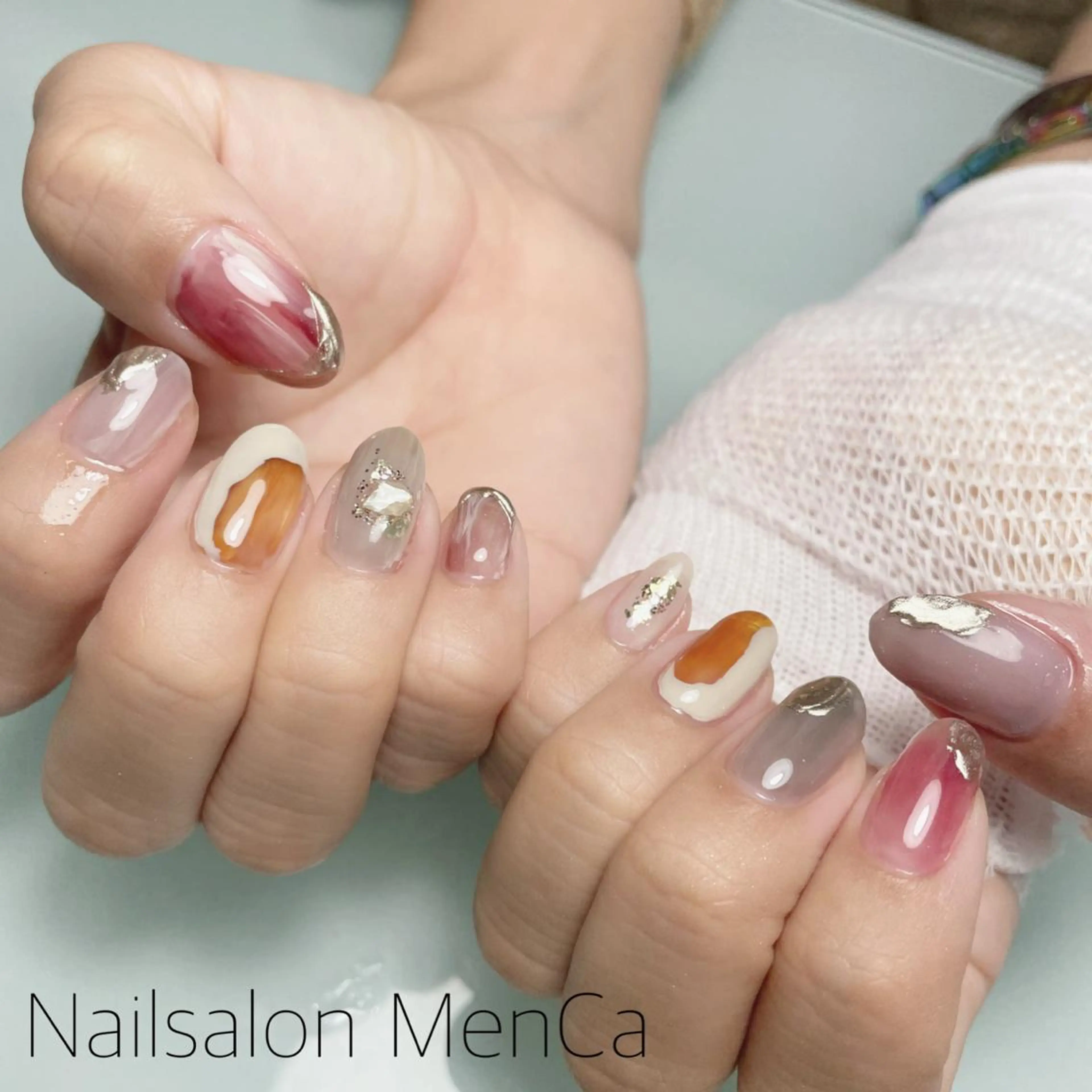 ネイル ハンドネイル 江崎 景子のネイルデザイン