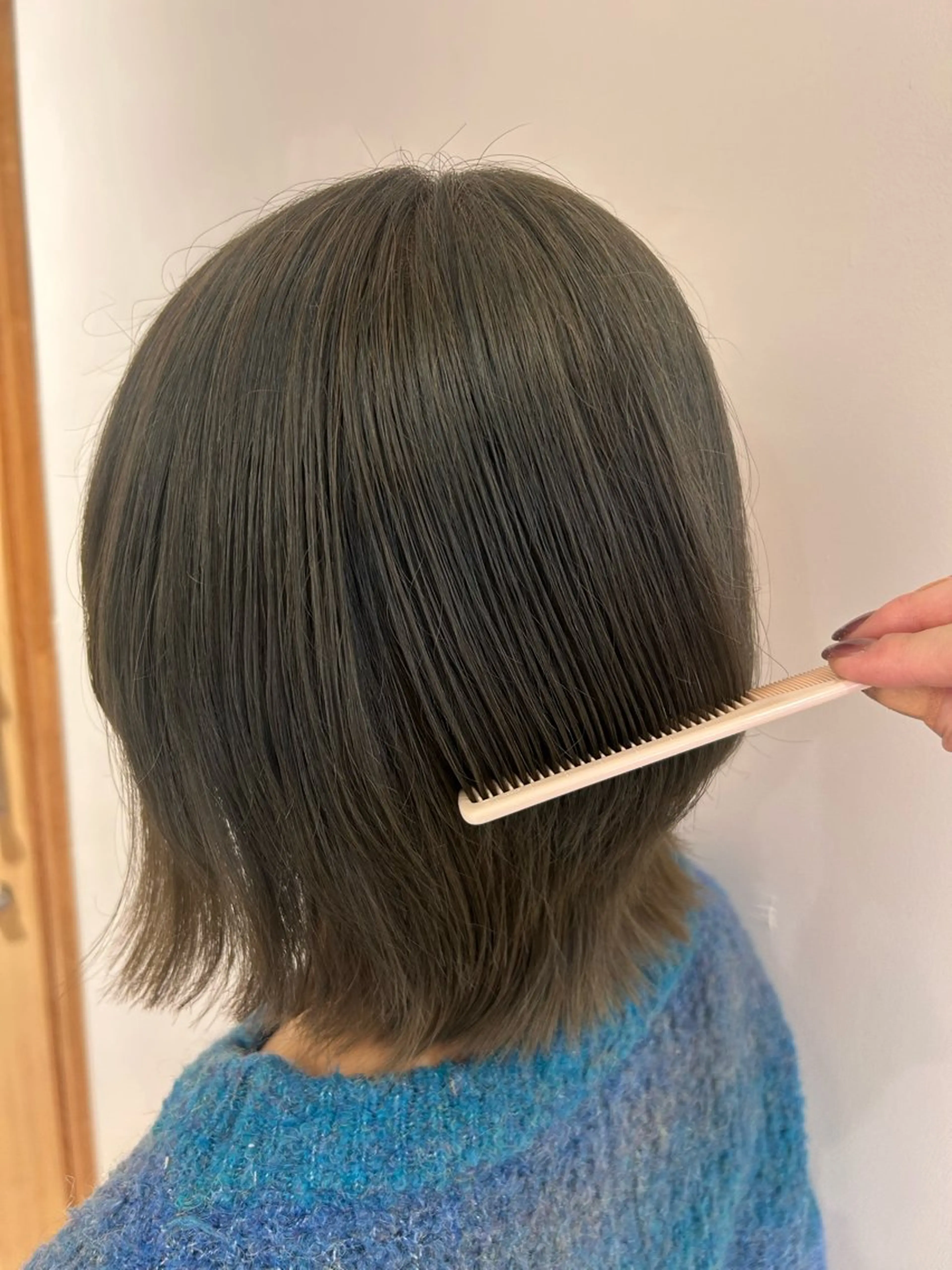 カラー ベージュカラー オリーブベージュ カット ヘアカラー トリートメント 🎀natsuki /モテカラーのヘアスタイル