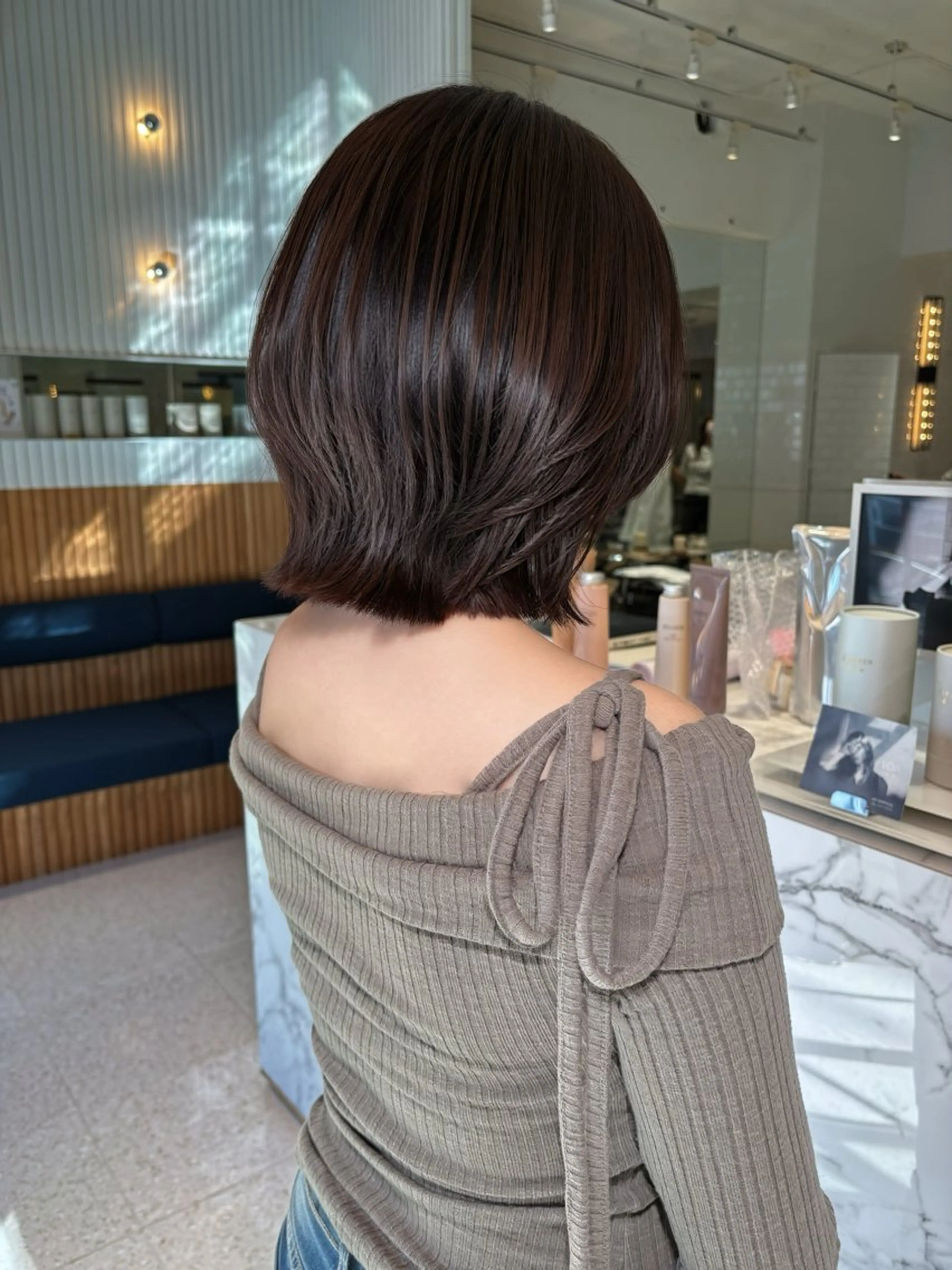 ショート ボブレイヤー ボブ レイヤーカット rurina ꪔ̤̮のヘアスタイル