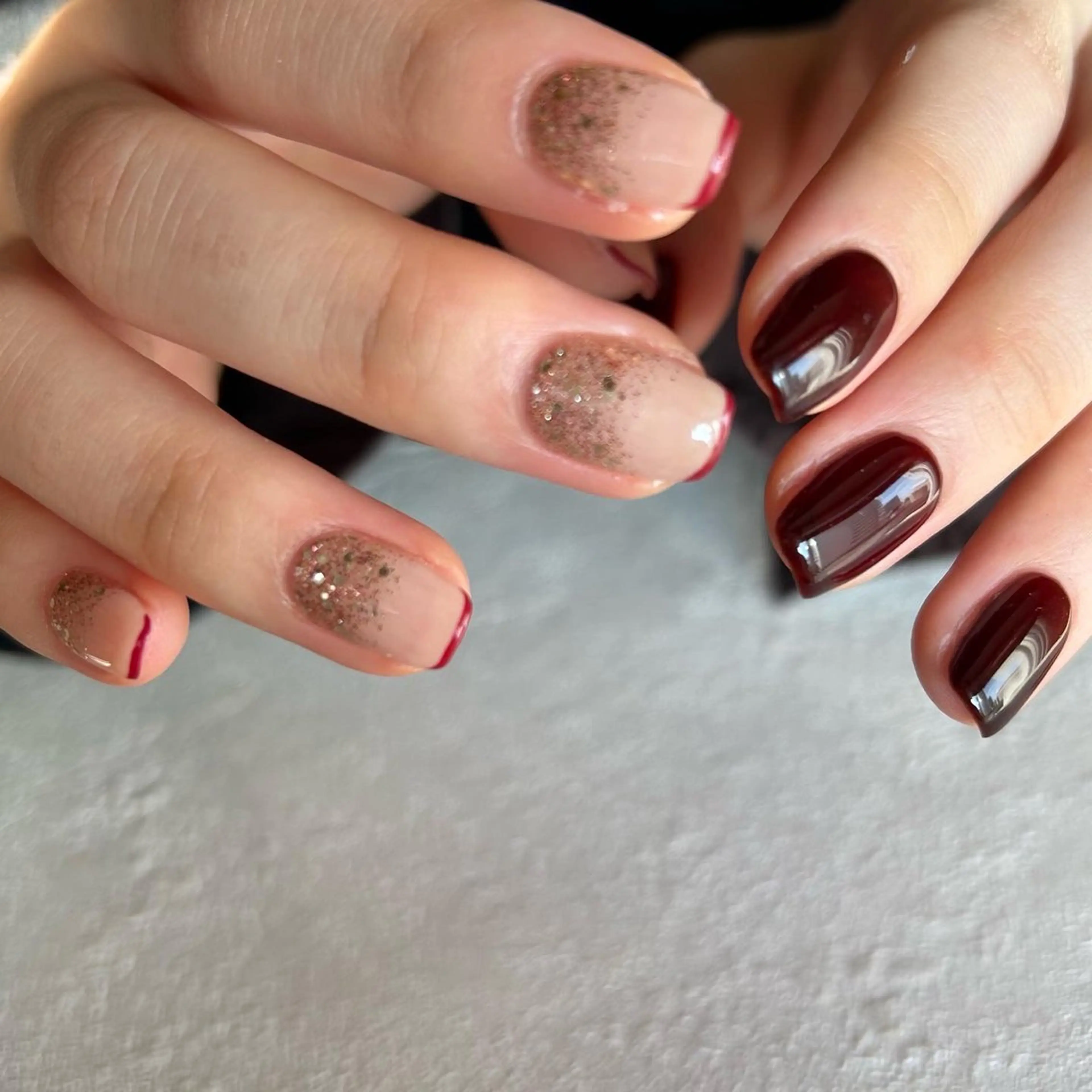 【アシンメトリーコース／オフ込み】他店オフ無料✨ パラジェル別途料金の写真