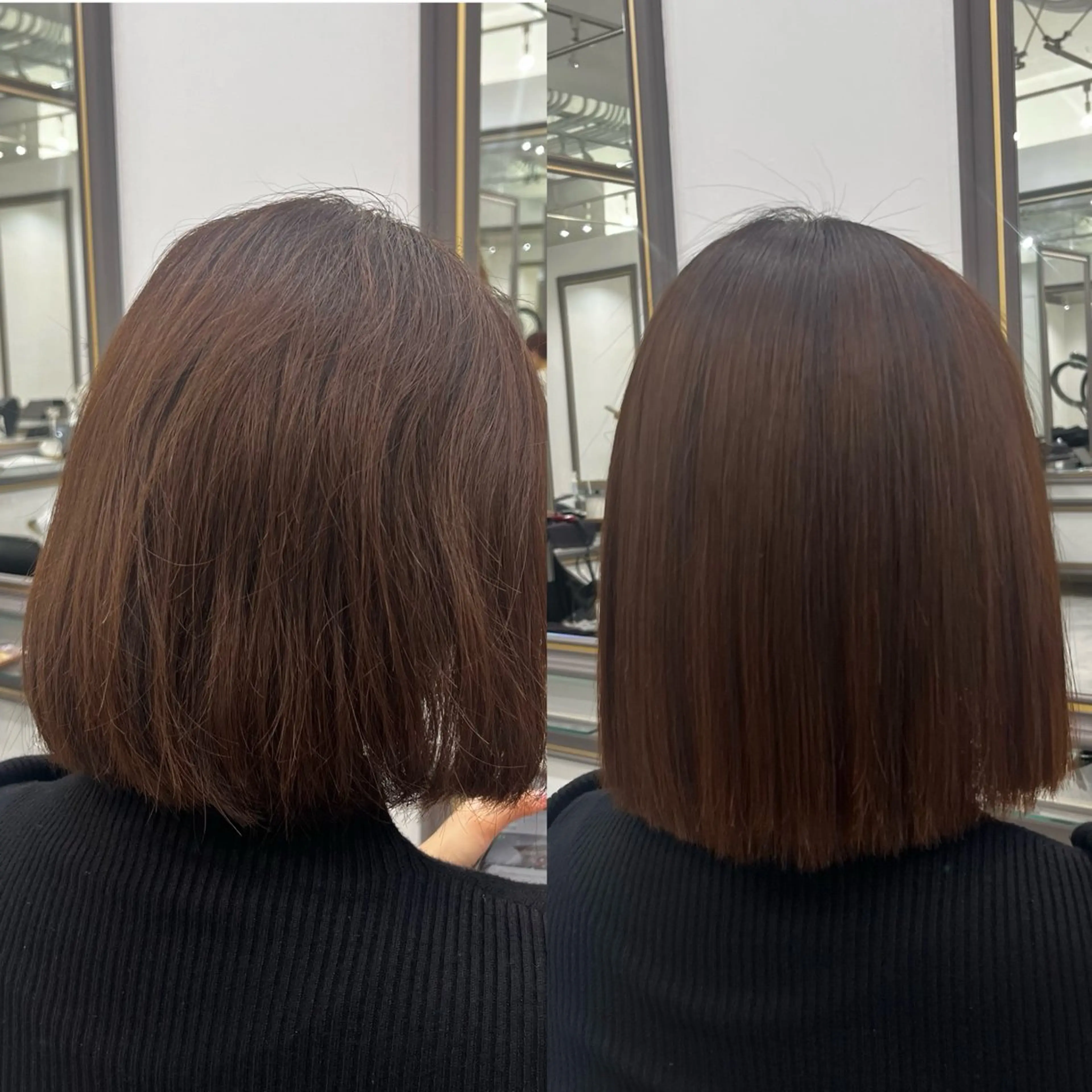 ショート 縮毛矯正 ⠀ 那月のヘアスタイル