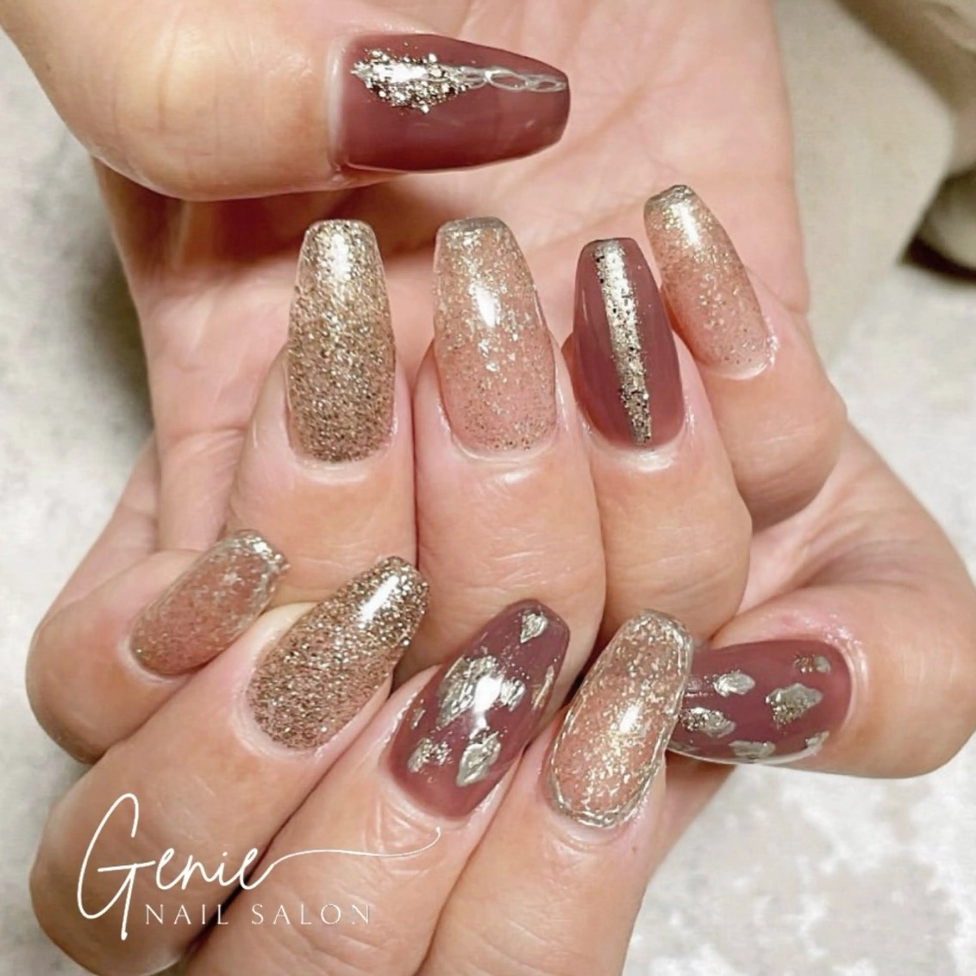 ネイル ハンドネイル Nail salon Genie所属・Nail salon Genieのネイルデザイン