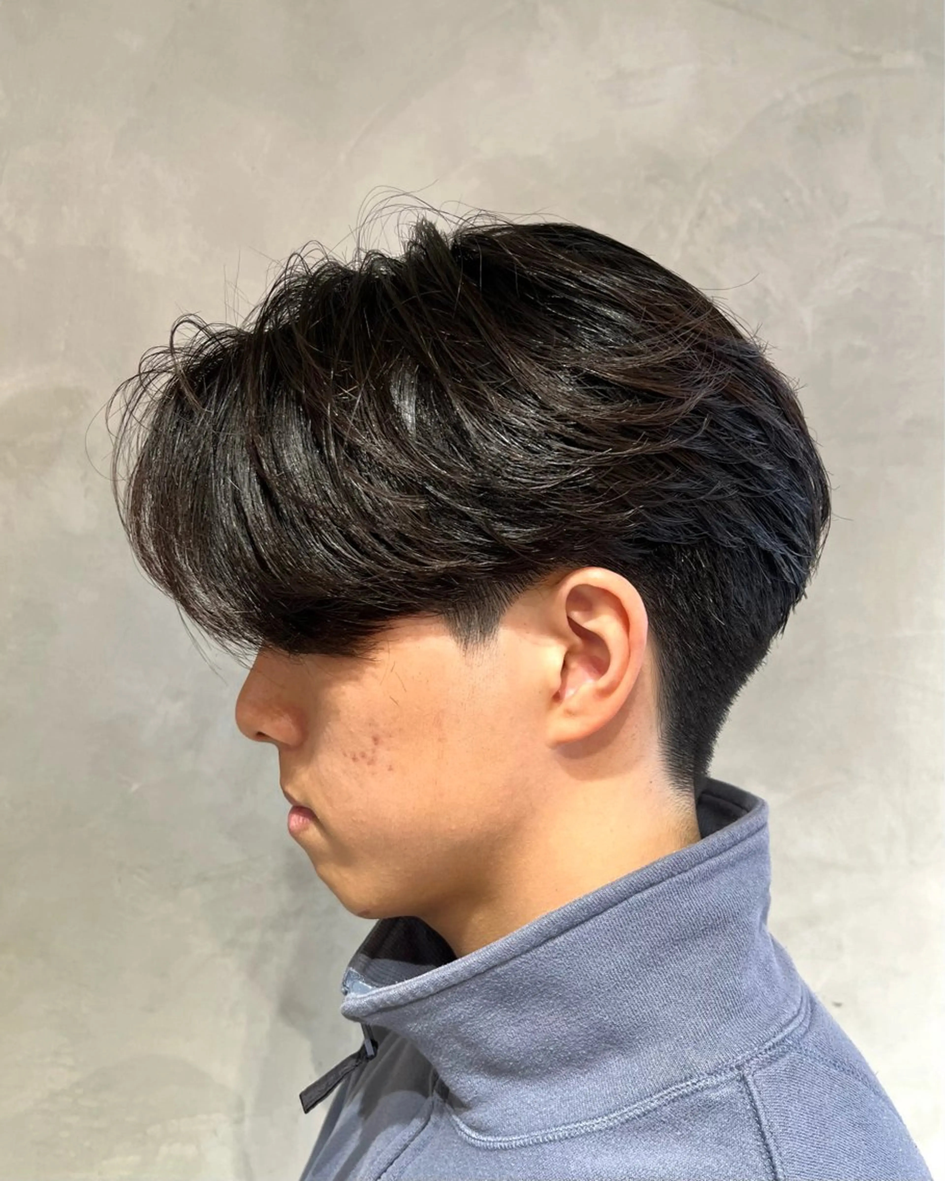 メンズ 横浜/ショート/ レイヤーカットのヘアスタイル