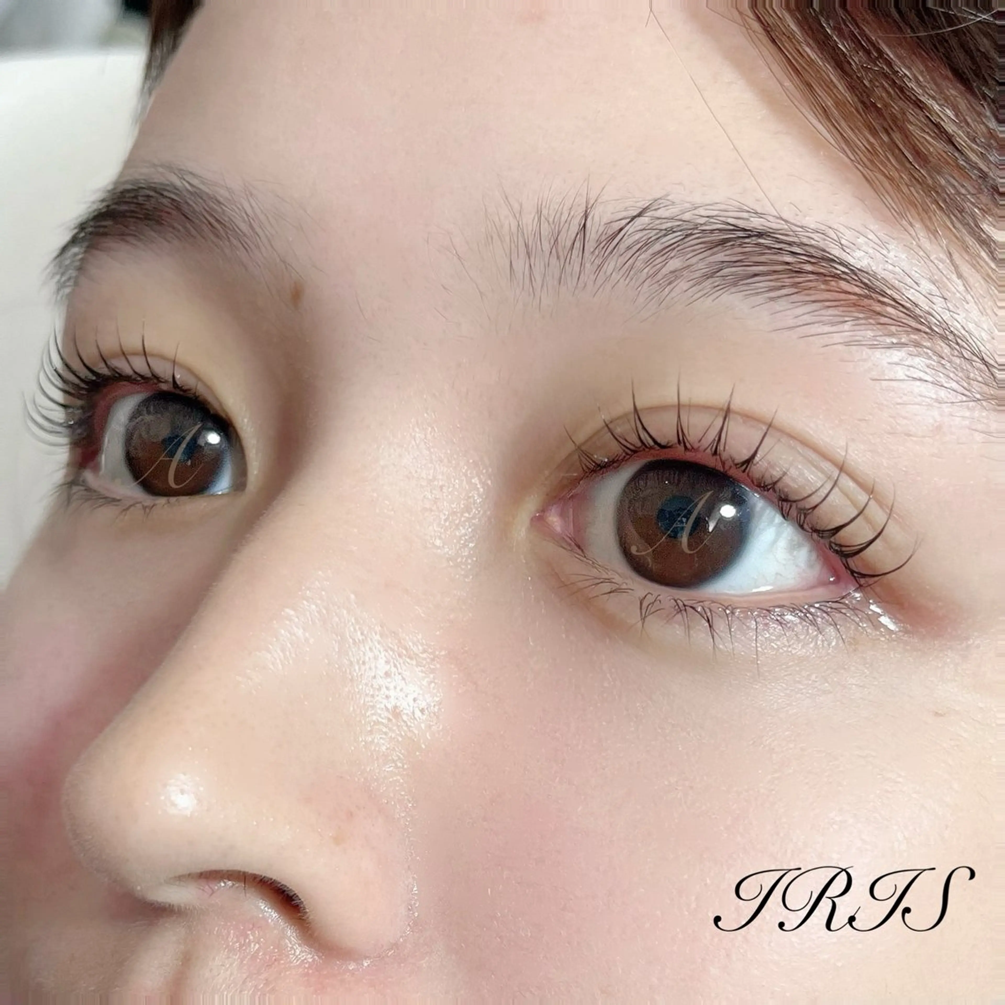 マツエク・マツパ 一重×まつ毛パーマ マツパ IRIS🫧 Ayaのマツエク・マツパデザイン