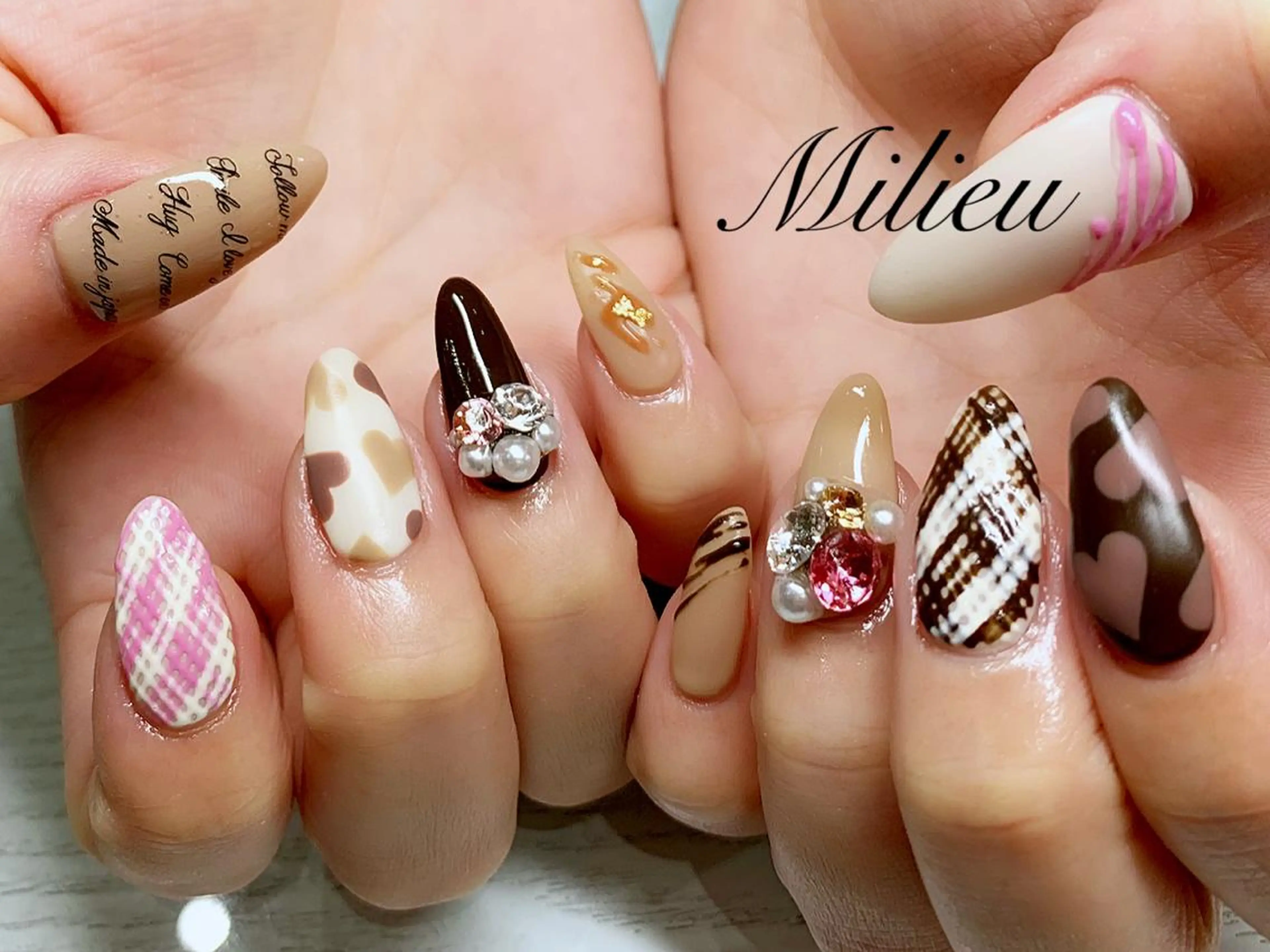 ネイル ジェルネイル 吉澤 圭のネイルデザイン