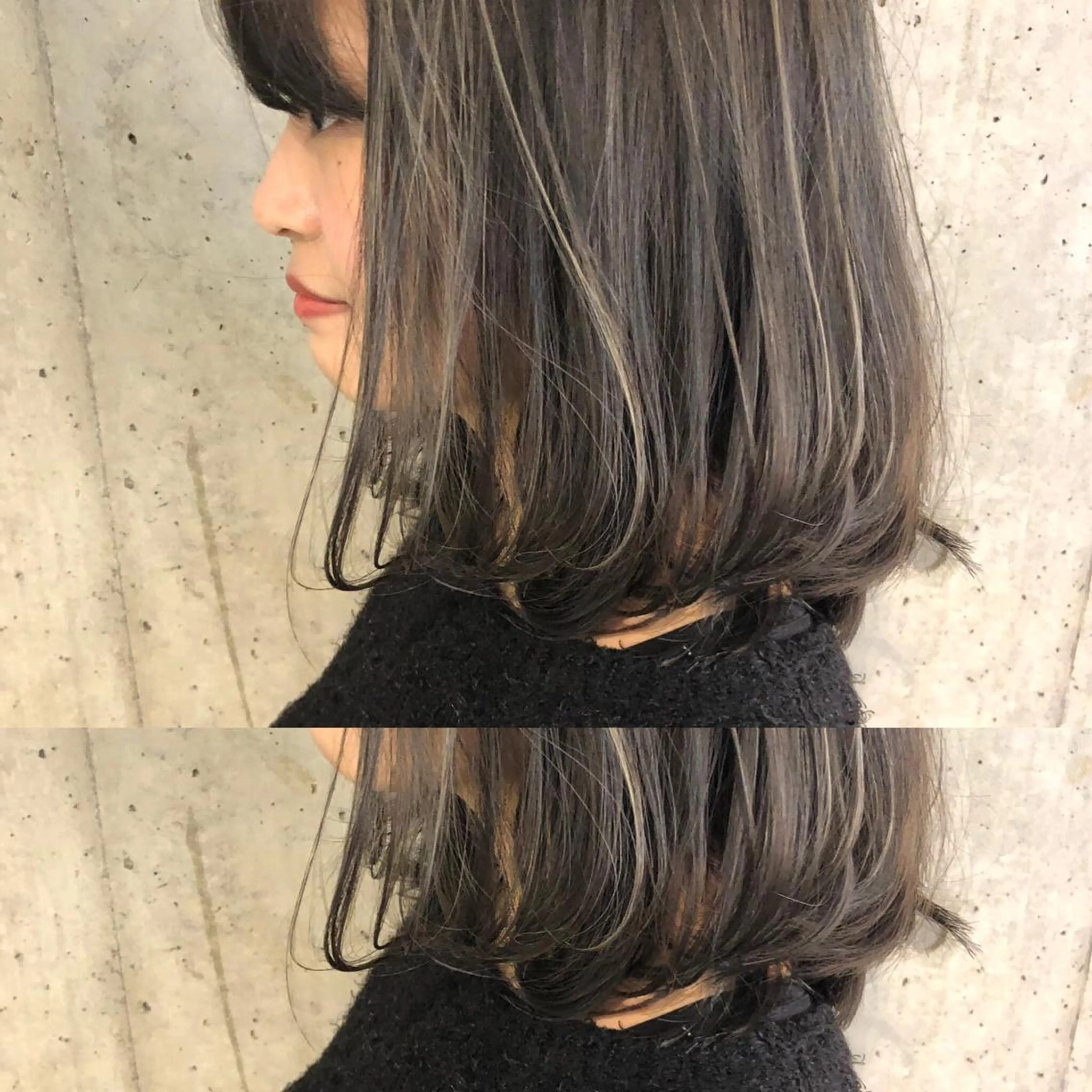ショート カラー パーマ ヘアアレンジ メンズ キッズ ネイル マツエク・マツパ メンズハイライト ハイライトカラー ハイライト カット ヘアカラー トリートメント ヘッドスパ 韓国風×透明感カラー 髪質改善オタベシンヤのヘアスタイル